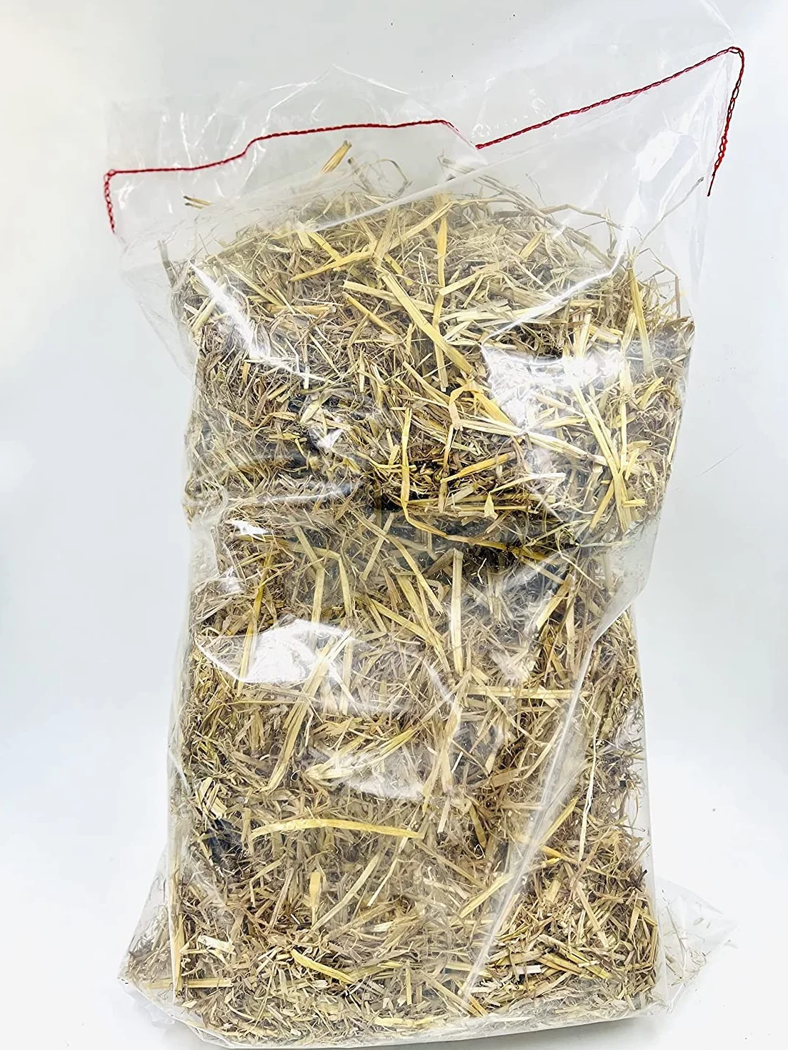 Paille de blé 100% naturelle litière animale sac 2,5 kg pour lapins volailles chevaux chèvres