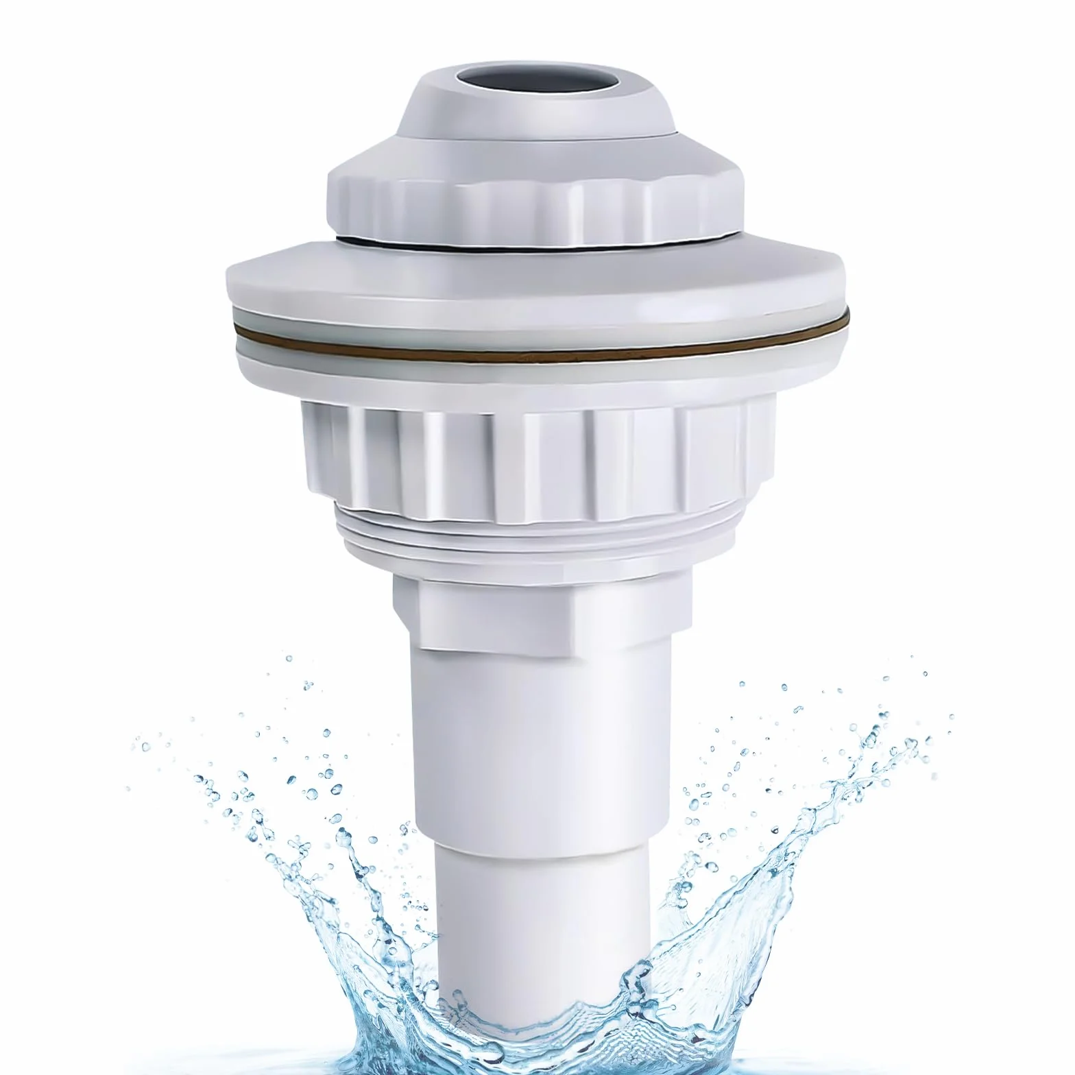 Buse d'entrée pour Piscine Réglable, Buse de Refoulement avec Tête Pivotante 32 mm 38 mm
