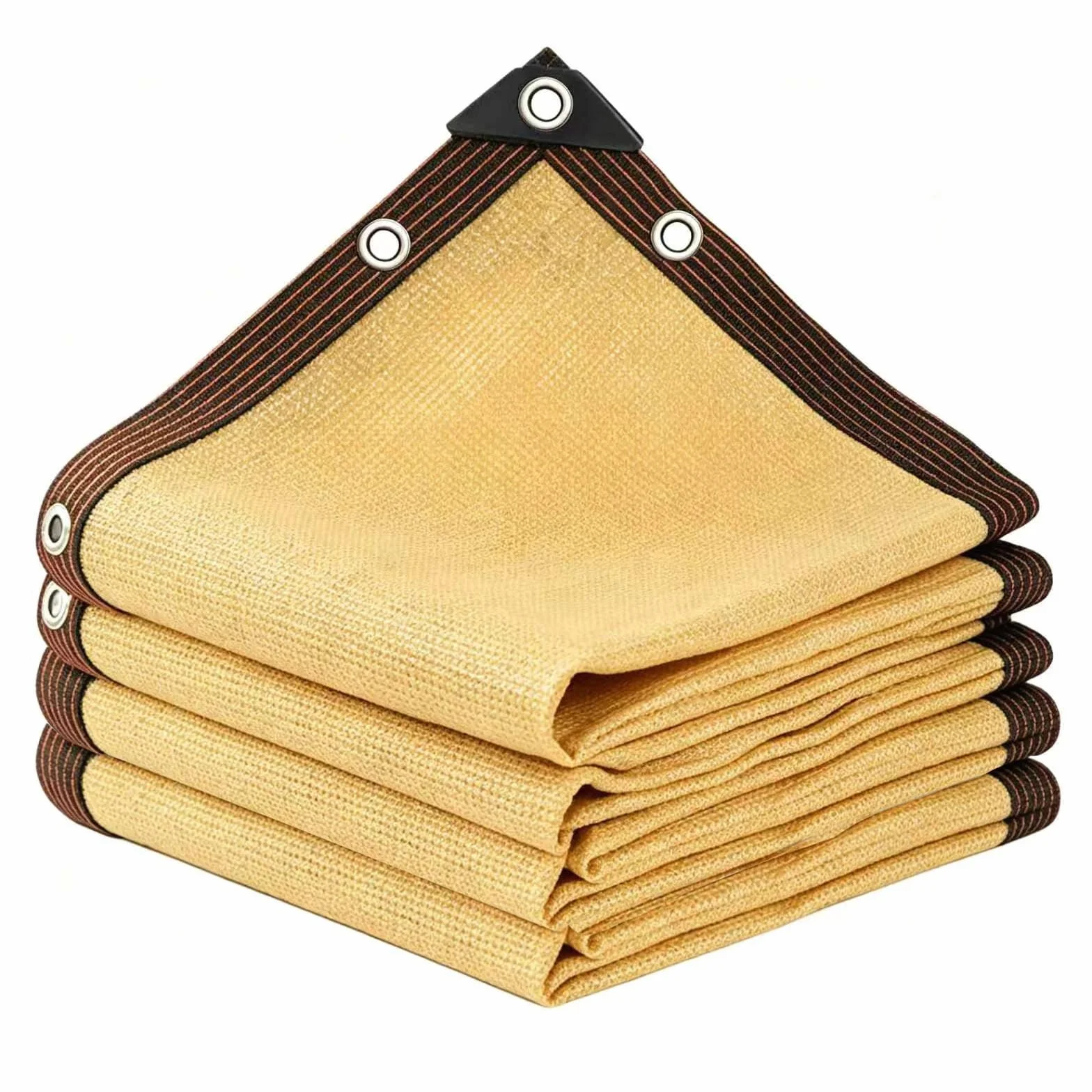 Voile d'ombrage 85% UV toile d'ombrage avec œillets pour serre jardin pergola patio