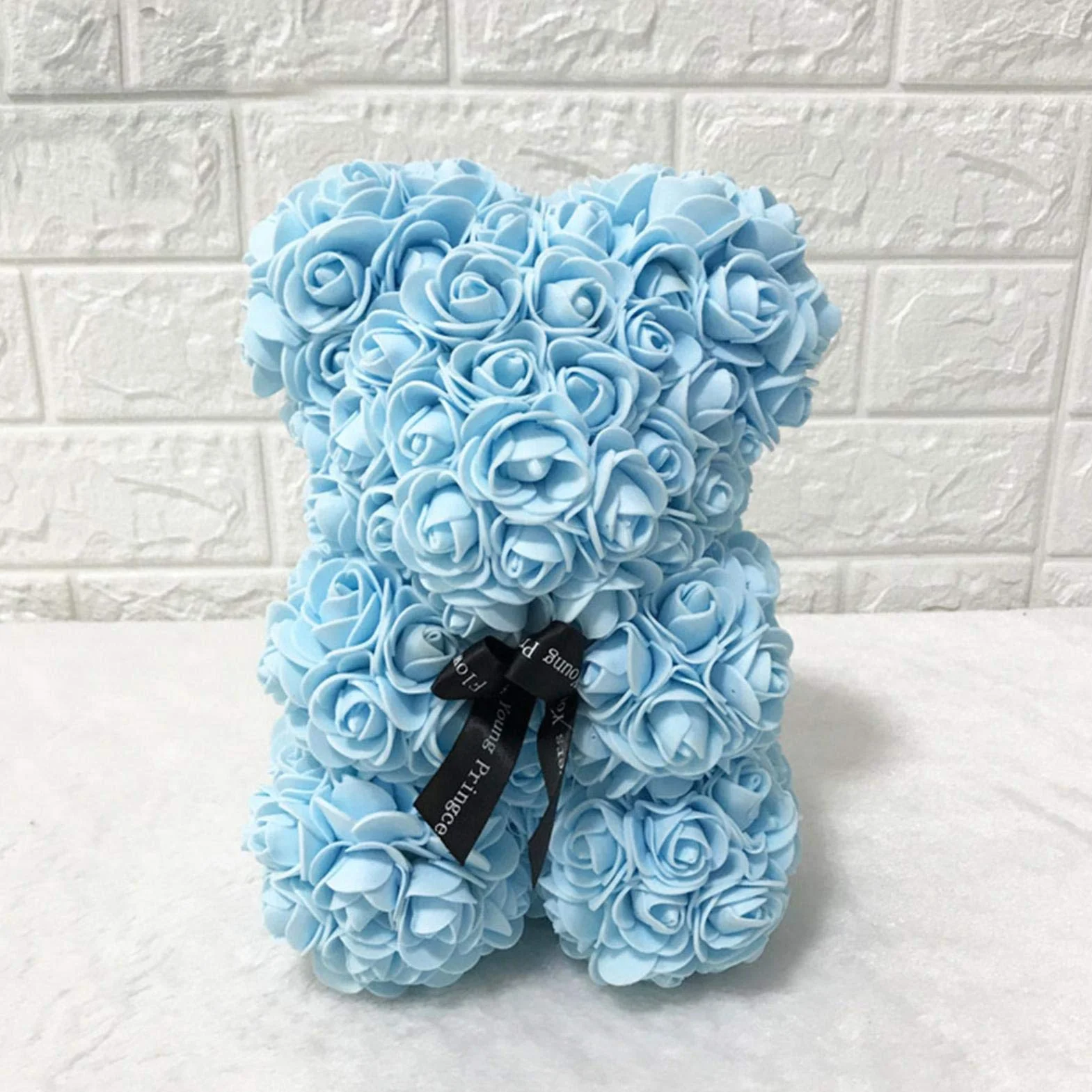 Keptfeet Ours en Fleur Bouquet Stitch Cadeaux Petite Amie Noël Saint Valentin Femmes