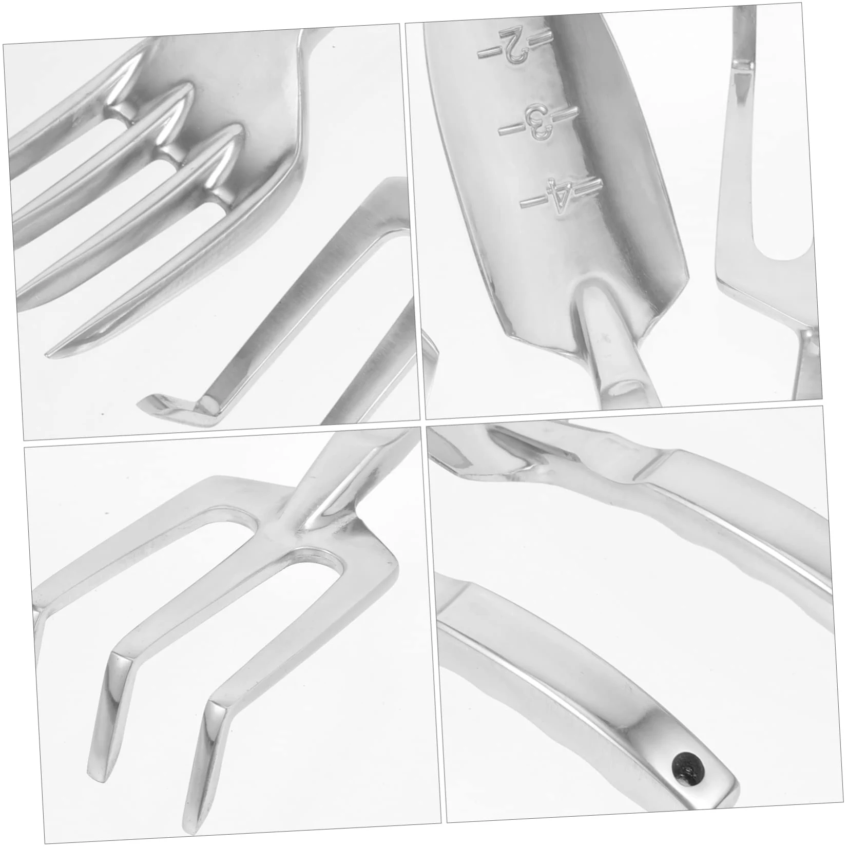 ABOOFAN Kit Outils Jardinage avec Râteau et Pelle pour Plantation Léger et Portable pour Travaux Extérieurs
