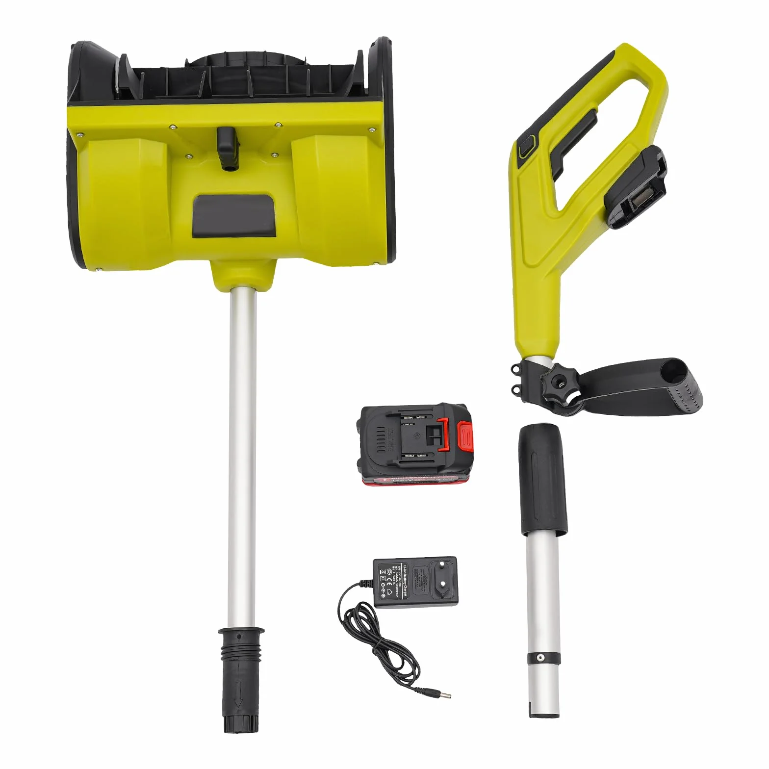 Souffleuse à Neige sans Fil 1200 W 2200 TR/Min Batterie Lithium 4,0 Ah 32 cm