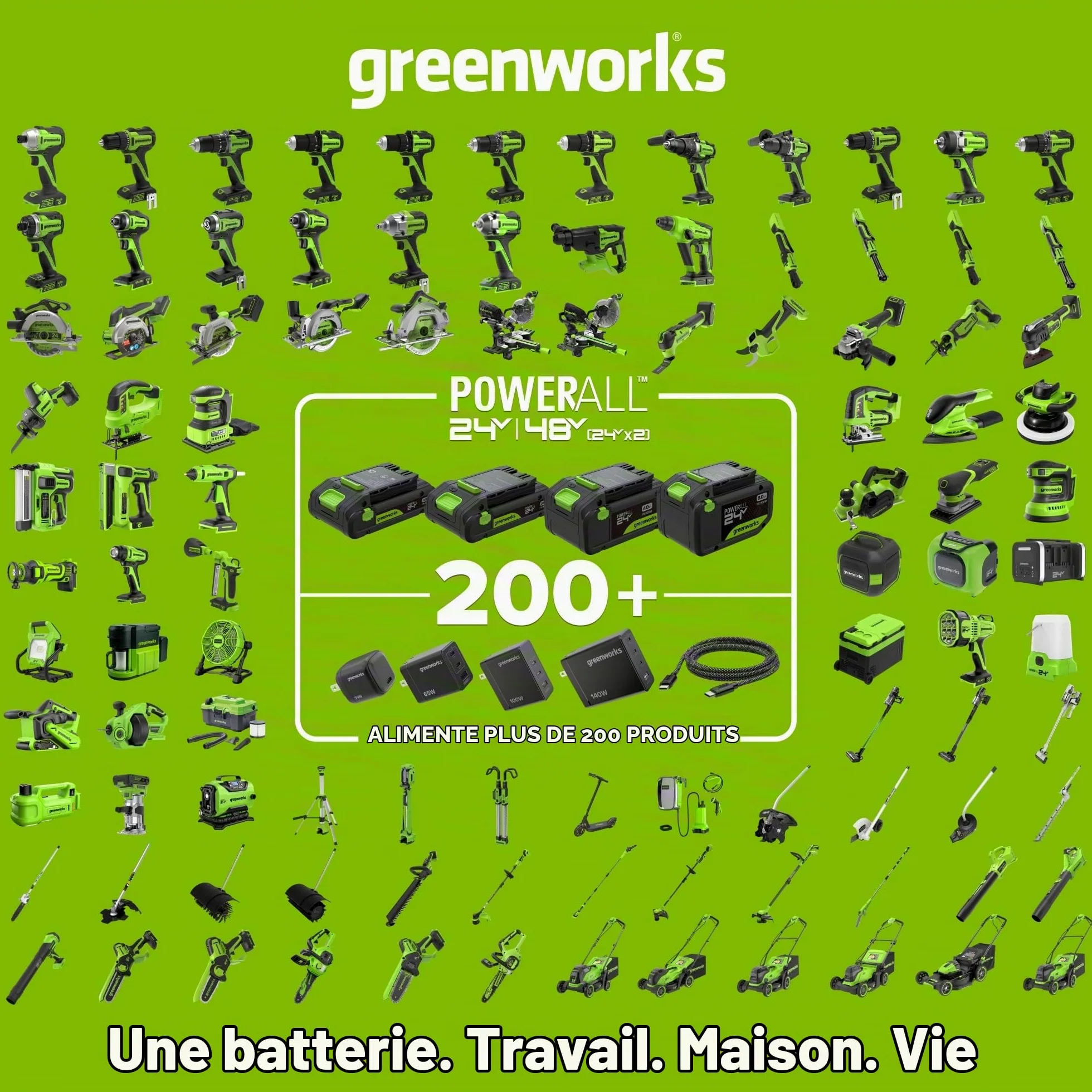 Greenworks 24V Souffleur sans Fil avec Batterie 4Ah & Chargeur Rapide 65W PD, 209km/h 7,65m³/Min Souffleur Électrique Puissant pour Jardin, Terrasse & Voiture, Vitesse Variable BL1002HA1