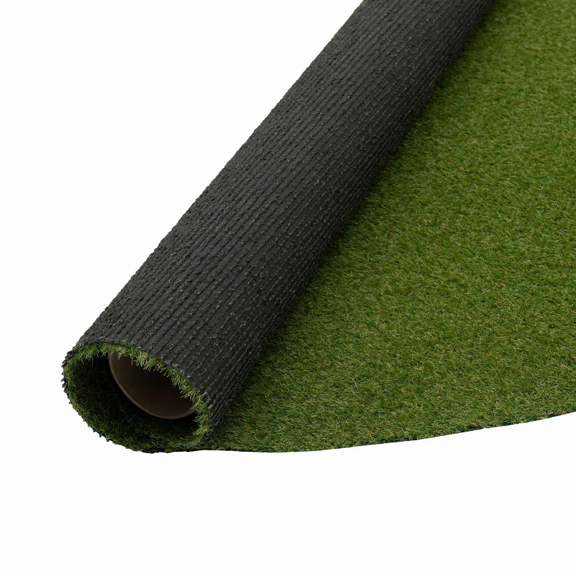 Snapstyle Wembley - Tapis Type Luxe Gazon Artificiel Rond - pour Jardin, Terrasse, Balcon - Vert 3 Tailles Disponibles