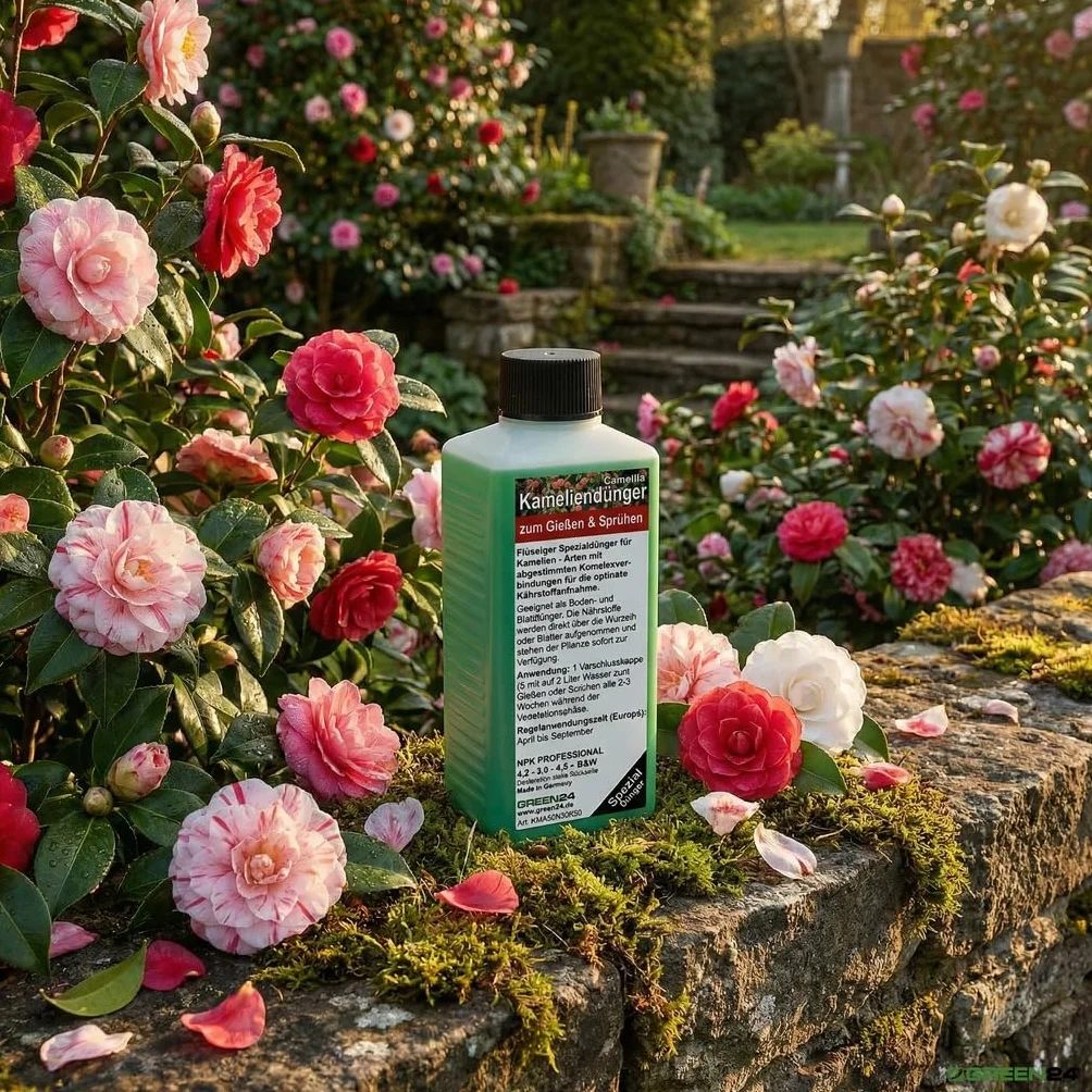 Engrais liquide high-tech pour camélias