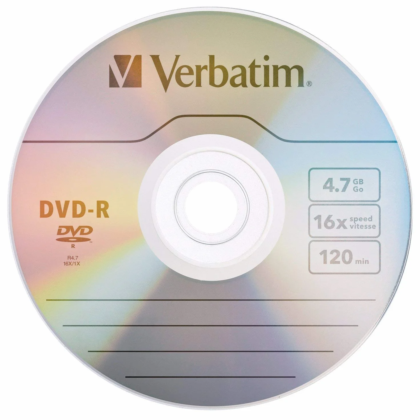 DVD-R 4.7 GB 16X 50-Pack