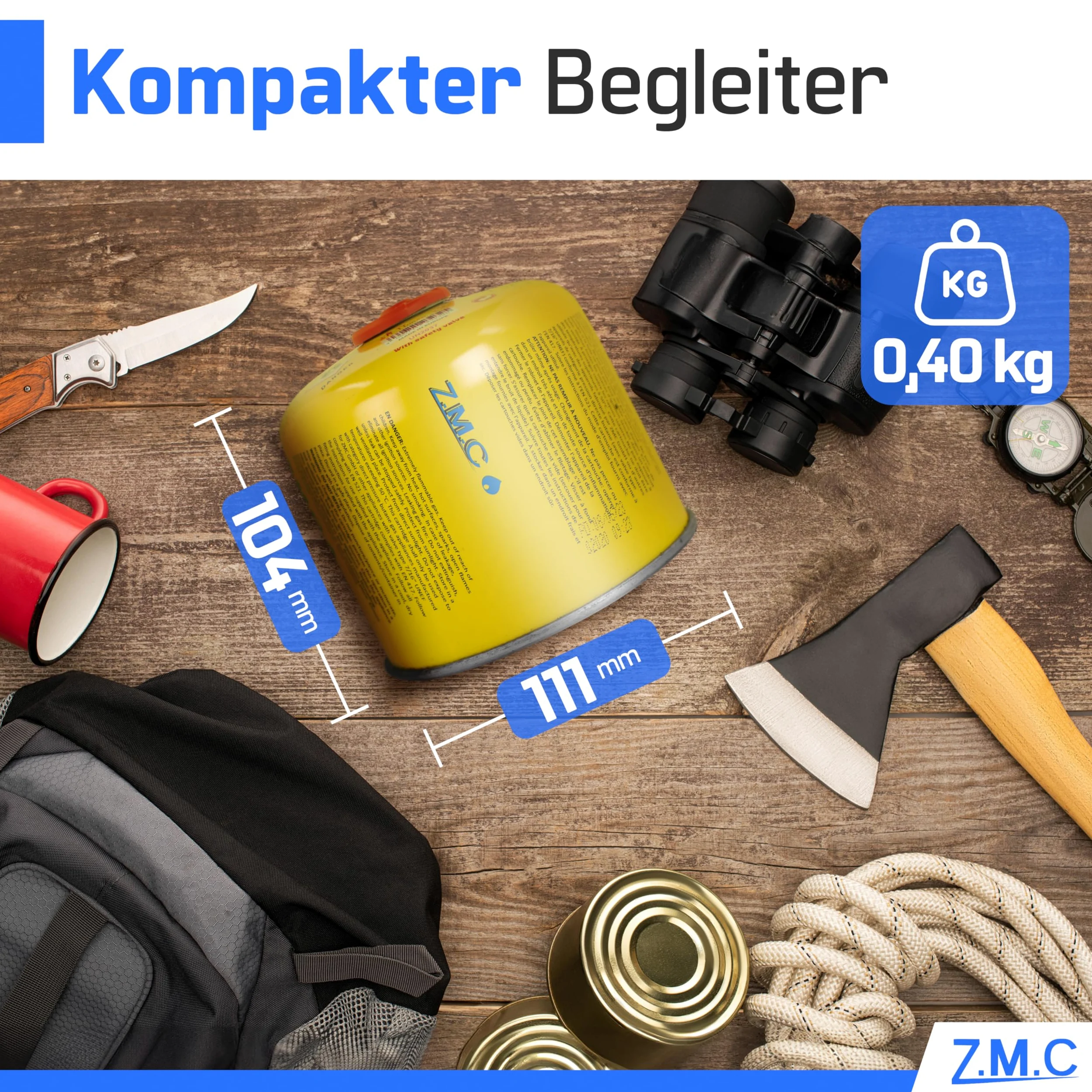 Z.M.C Lot de 13 cartouches de gaz de 300 g, propane/butane de 600 ml, cartouche de gaz EN417 avec raccord Euro - Cartouche à visser pour réchaud à gaz, brûleur à gaz, désherbeur, boîte de gaz sous