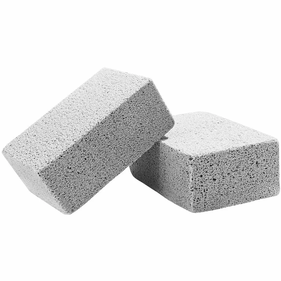 Grill Nettoyage Pierre crêpière Brique Barbecue Ponce Grattoir Brosse 4PCS