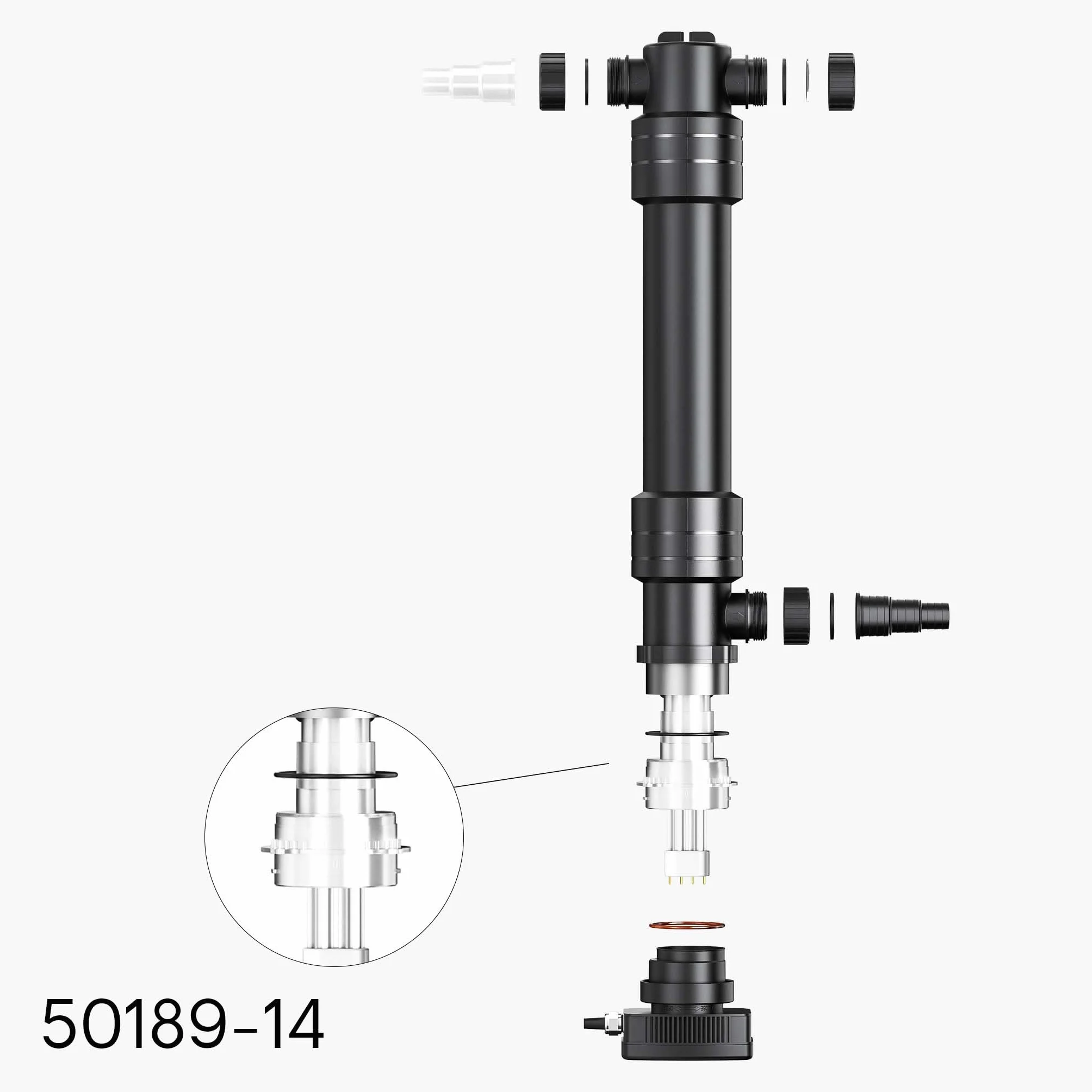 SunSun Pièce détachée Stérilisateur CUV-655 Manche Verre à Quartz