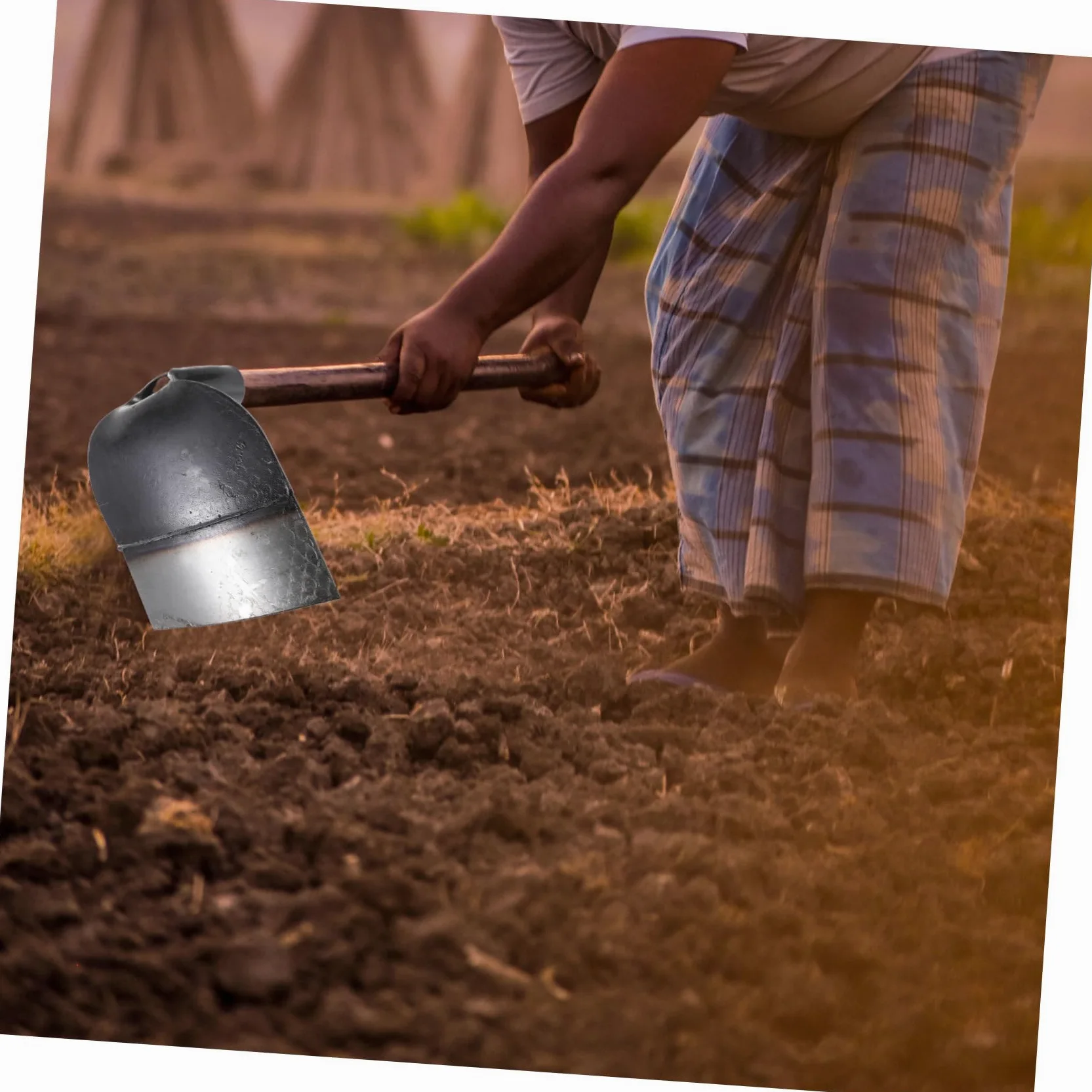 Veemoon Houes De Jardinage Acier Inoxydable pour Désherbage Aménagement des Sols Et Plantation Outil Solide pour Jardin Et Potager Adulte