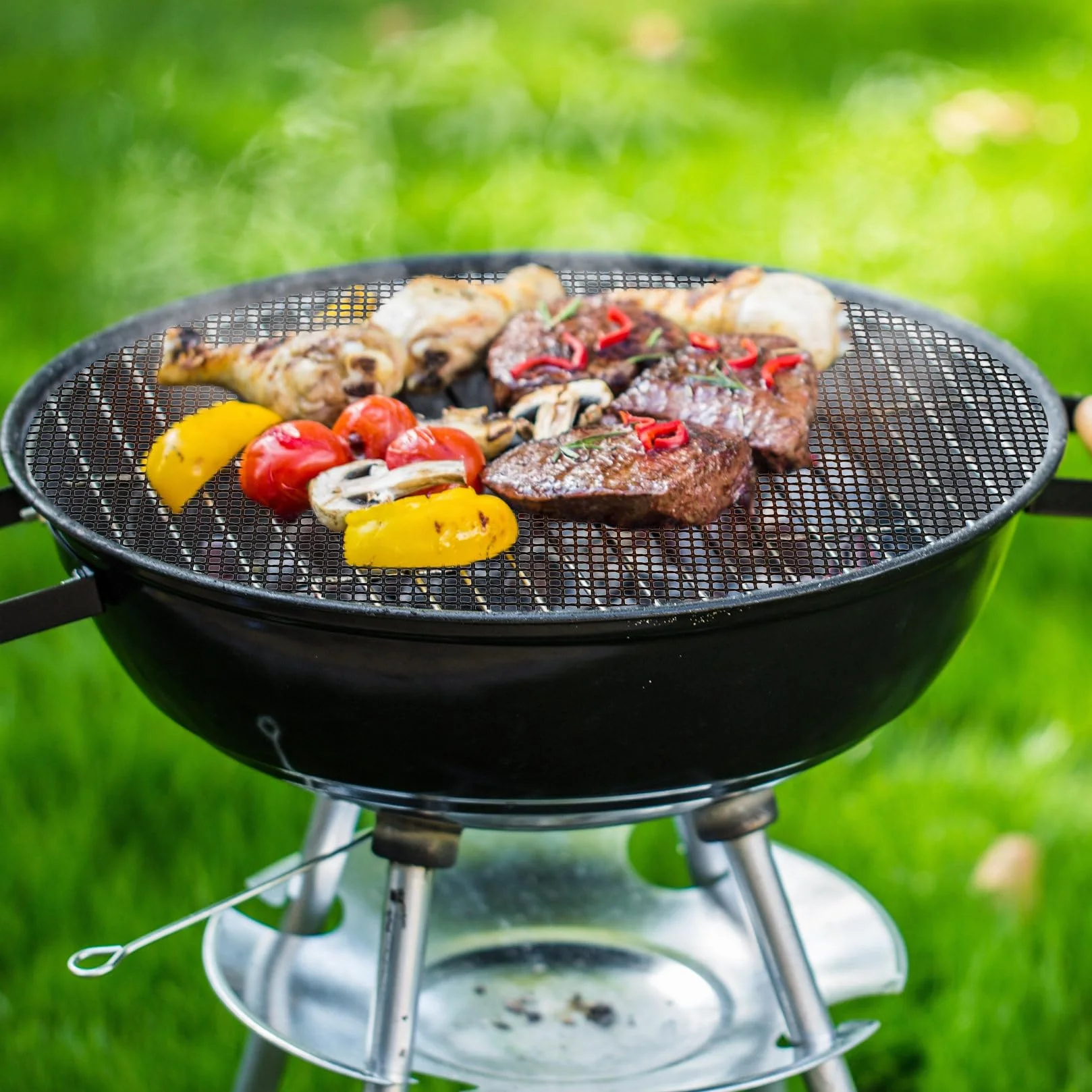 Tapis de Cuisson Barbecue Antiadhésif Réutilisable 40 x 30 cm