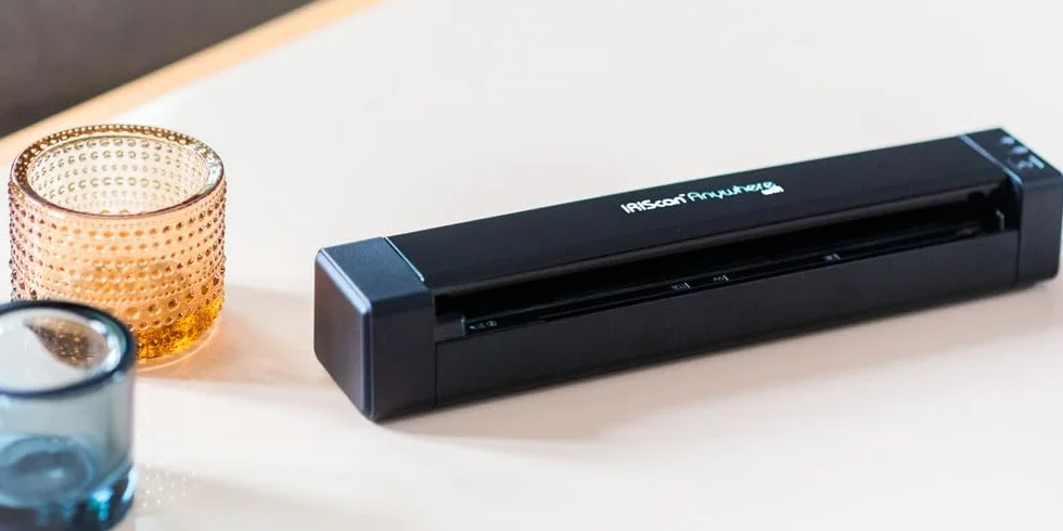 IRIScan Anywhere v6 Scanner Portable de Documents A4 WiFi Recto 15 ppm Couleur Noir/Blanc