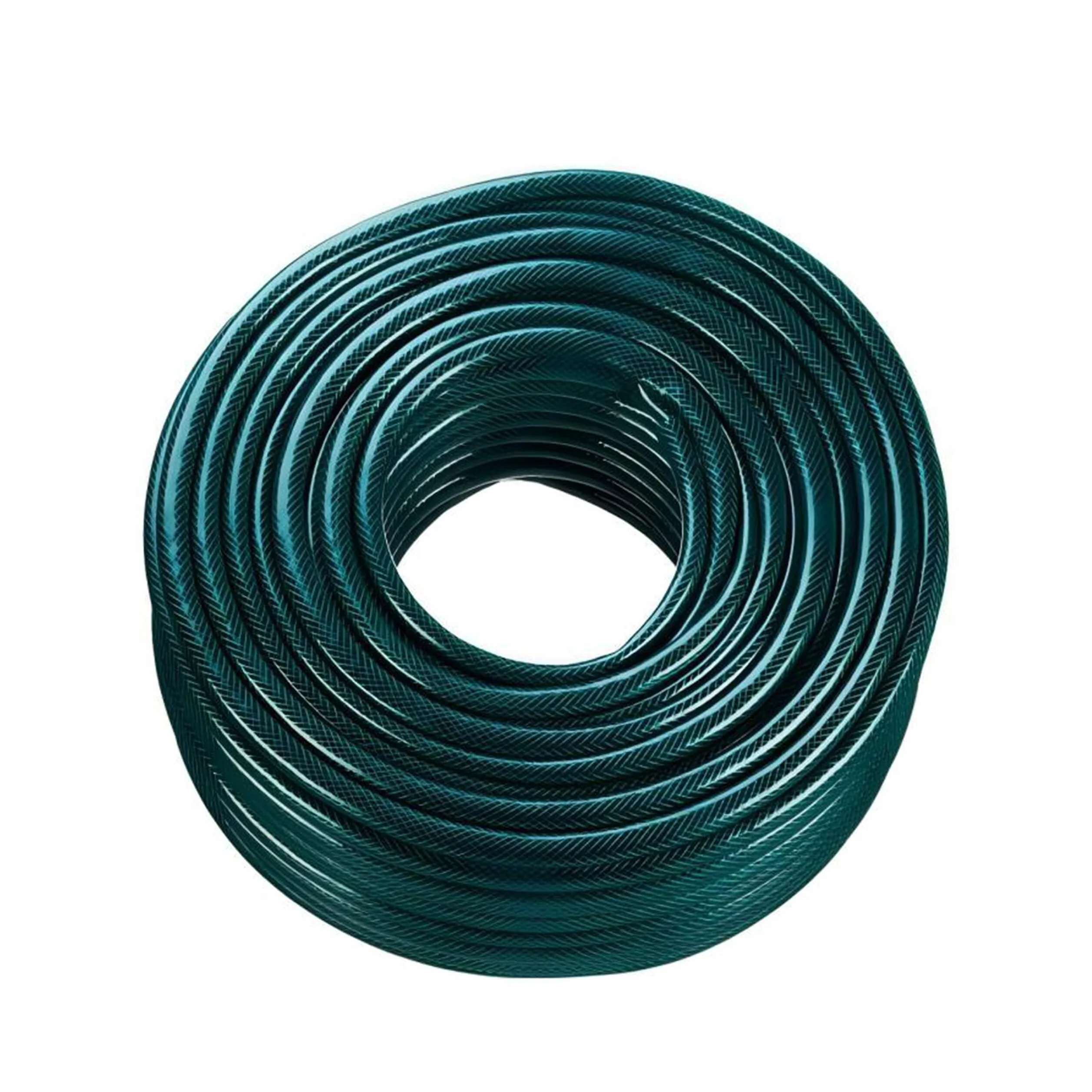 Relaxdays Tuyau d'arrosage, 50 m, 3/4 Pouce, 3 Couches, PP Anti-Plis résistant aux UV, Vert, arrosage Jardin