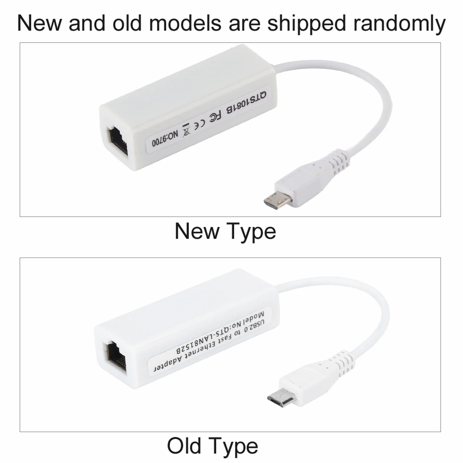 Adaptateur Ethernet Micro USB vers RJ45 Haute Vitesse 10 100 Mbps pour Réseau MacOS