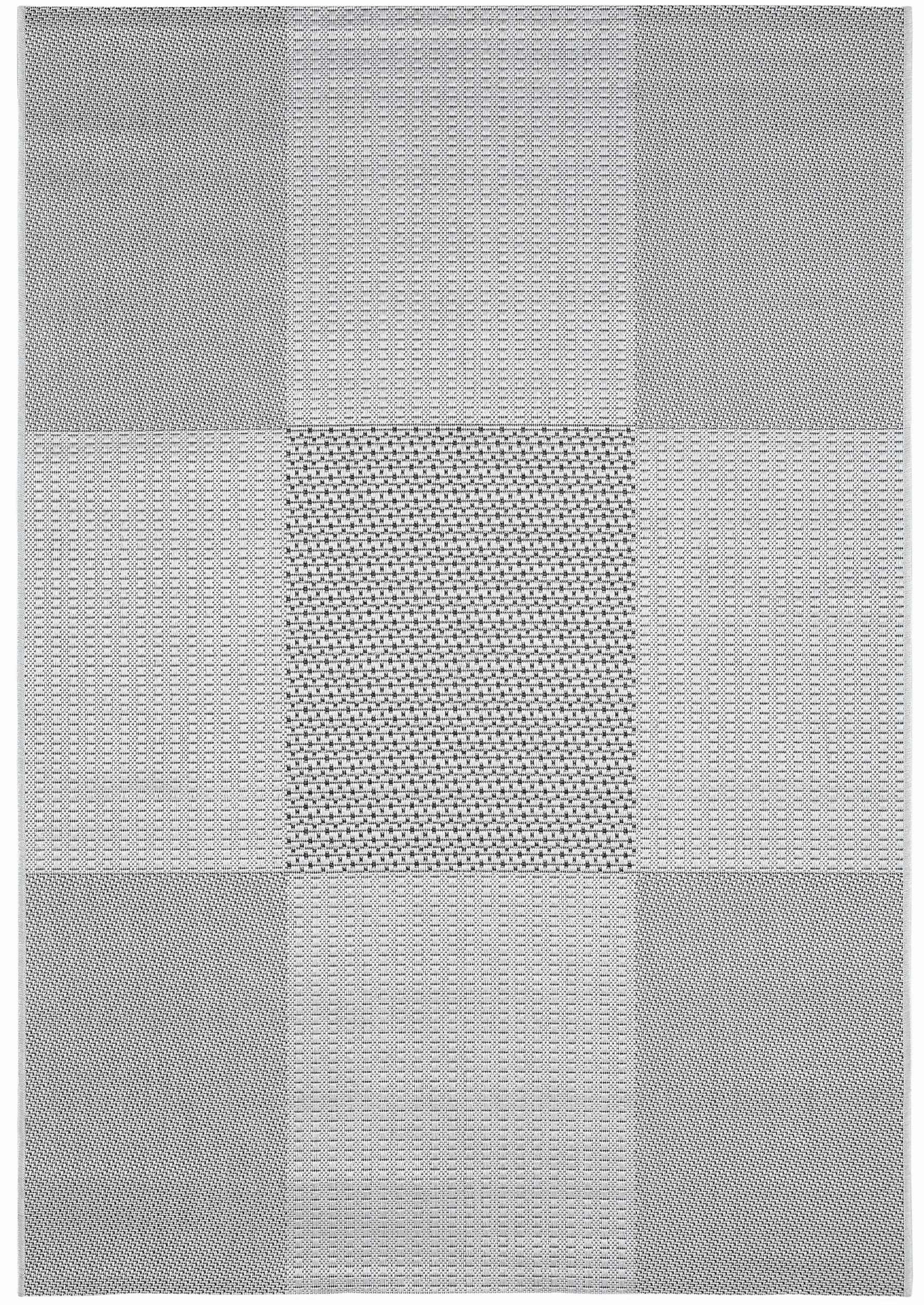 andiamo Arizona Tapis d'intérieur et d'extérieur pour extérieur, Tapis tissé pour la terrasse et Le Balcon, 200 x 290 cm, Gris Anthracite