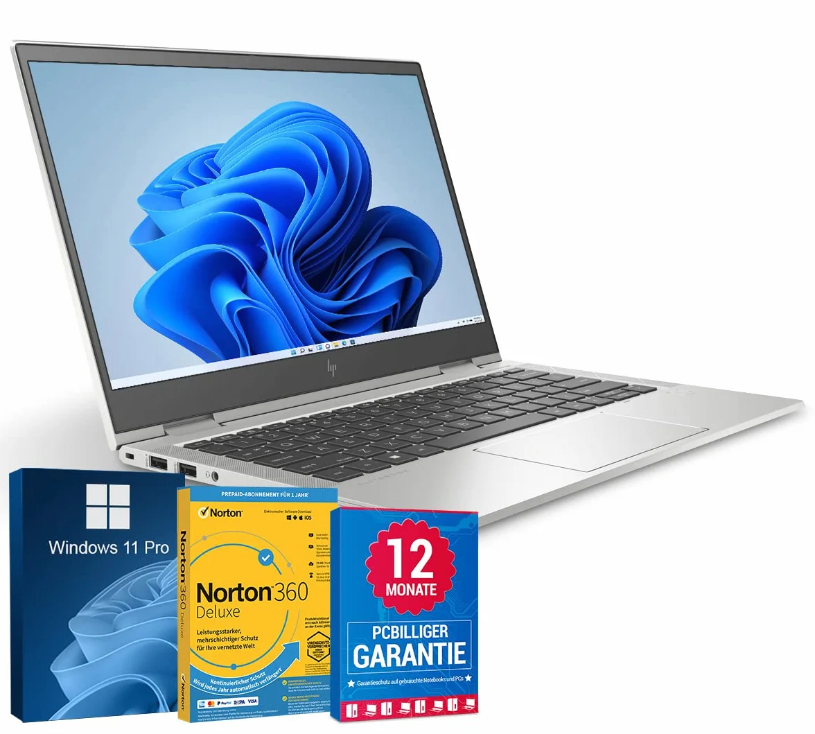 HP Elitebook 830 G5 Ordinateur Portable 14 Pouces i5-8350U RAM 16 Go SSD 512 Go Clavier AZERTY Français Windows 11 Pro Reconditionné