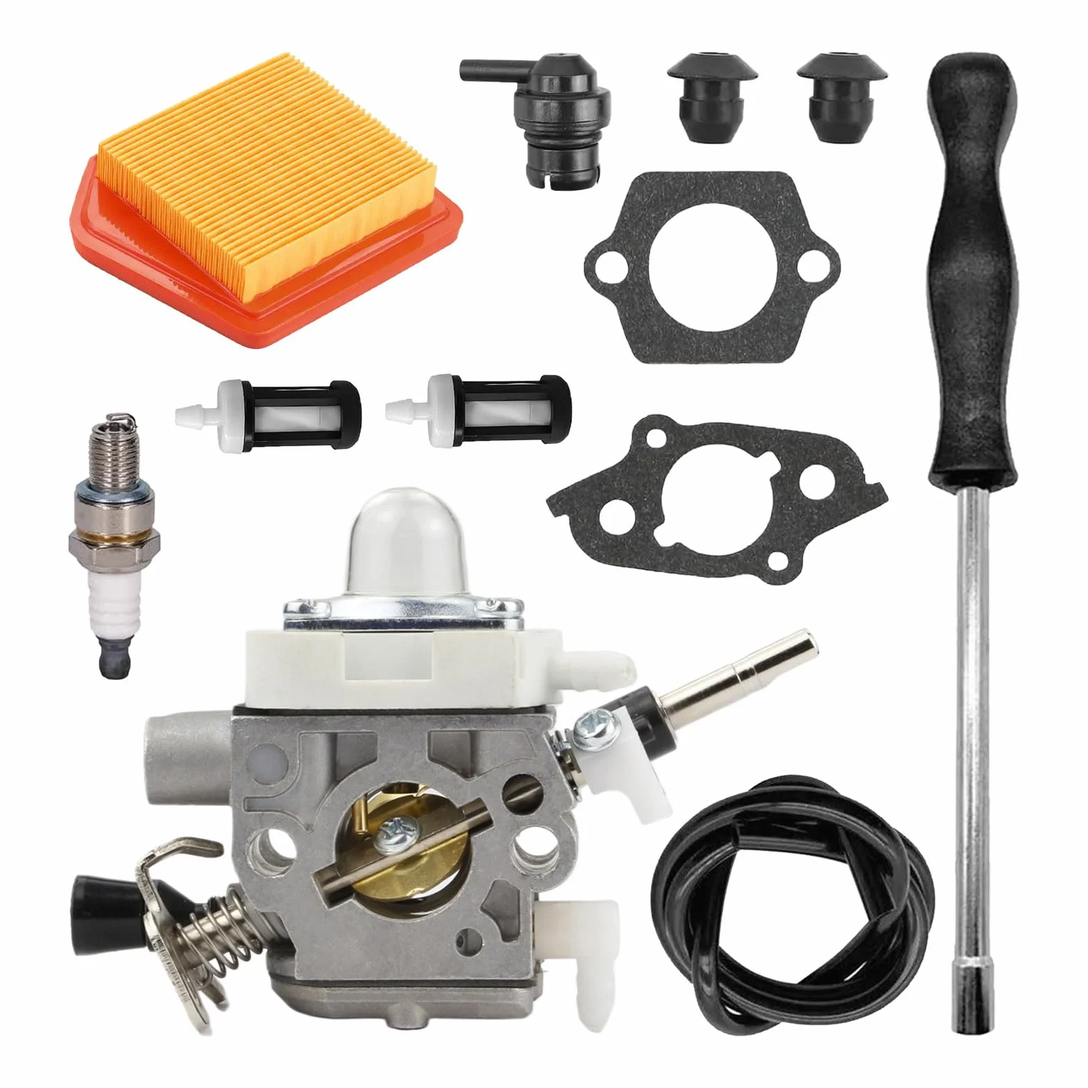 Kit carburateur 4147-120-0625 pour Stihl FS240 FS260C avec filtre à air 4147 141 0300