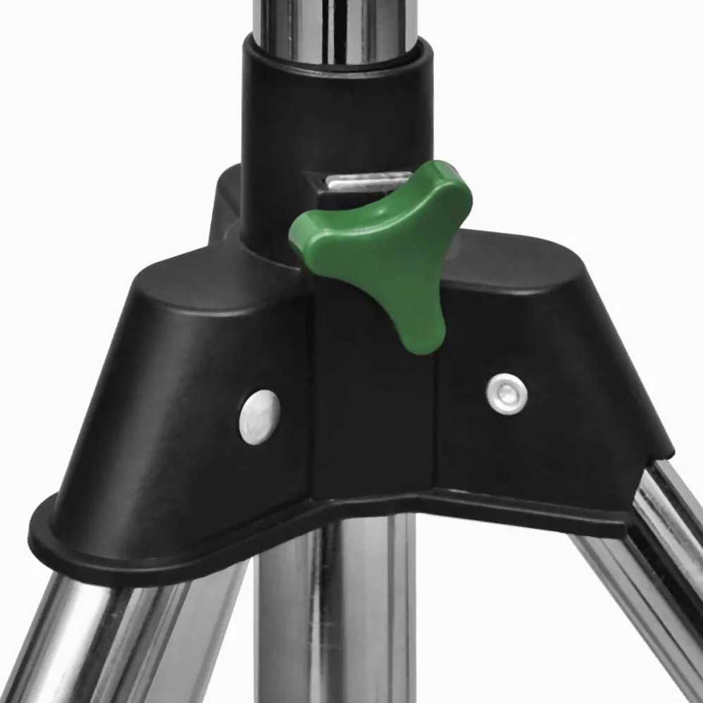 Arroseur en Zinc sur trépied, tête asperseur réglable, buse Rotatif, gicleur pour pelouse Jardin Gazon, Irrigation extérieur, raccord Tuyau 1/2 Pouces, portée 12 m, 450 m²