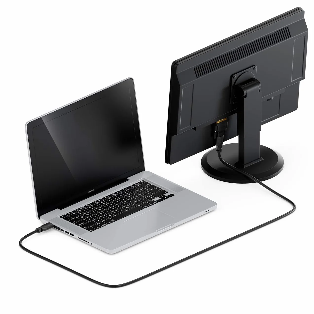 deleyCON Adaptateur HDMI vers DVI Bidirectionnel Convertisseur Femelle vers DVI-D Mâle Plaqué Or 1920x1200 1080p