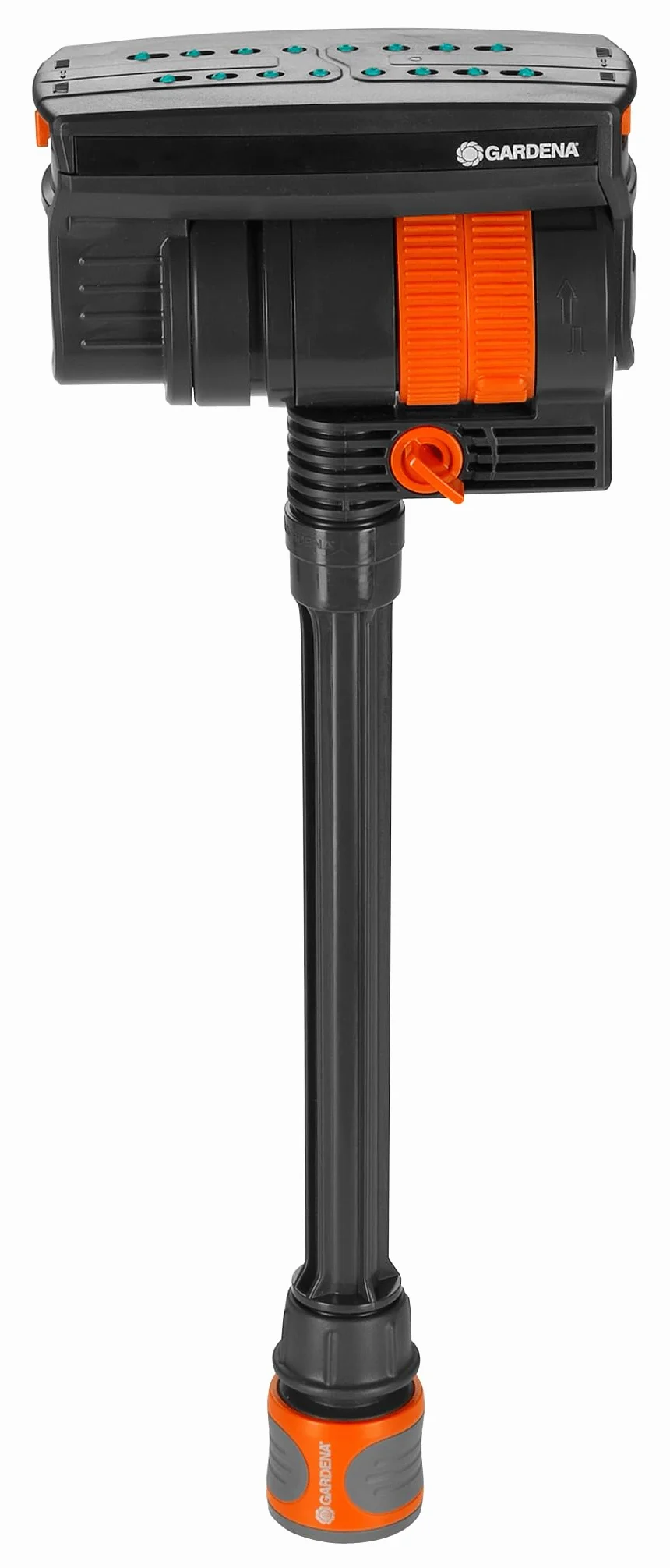 Gardena Arrosage enterré Pipeline Arroseur oscillant: pour irriguer des Surfaces Jusqu’à 216 m², portée Jusqu’à 18 m, Largeur d’arrosage Jusqu’à 12 m, Original Gardena pièce système (08251-20)