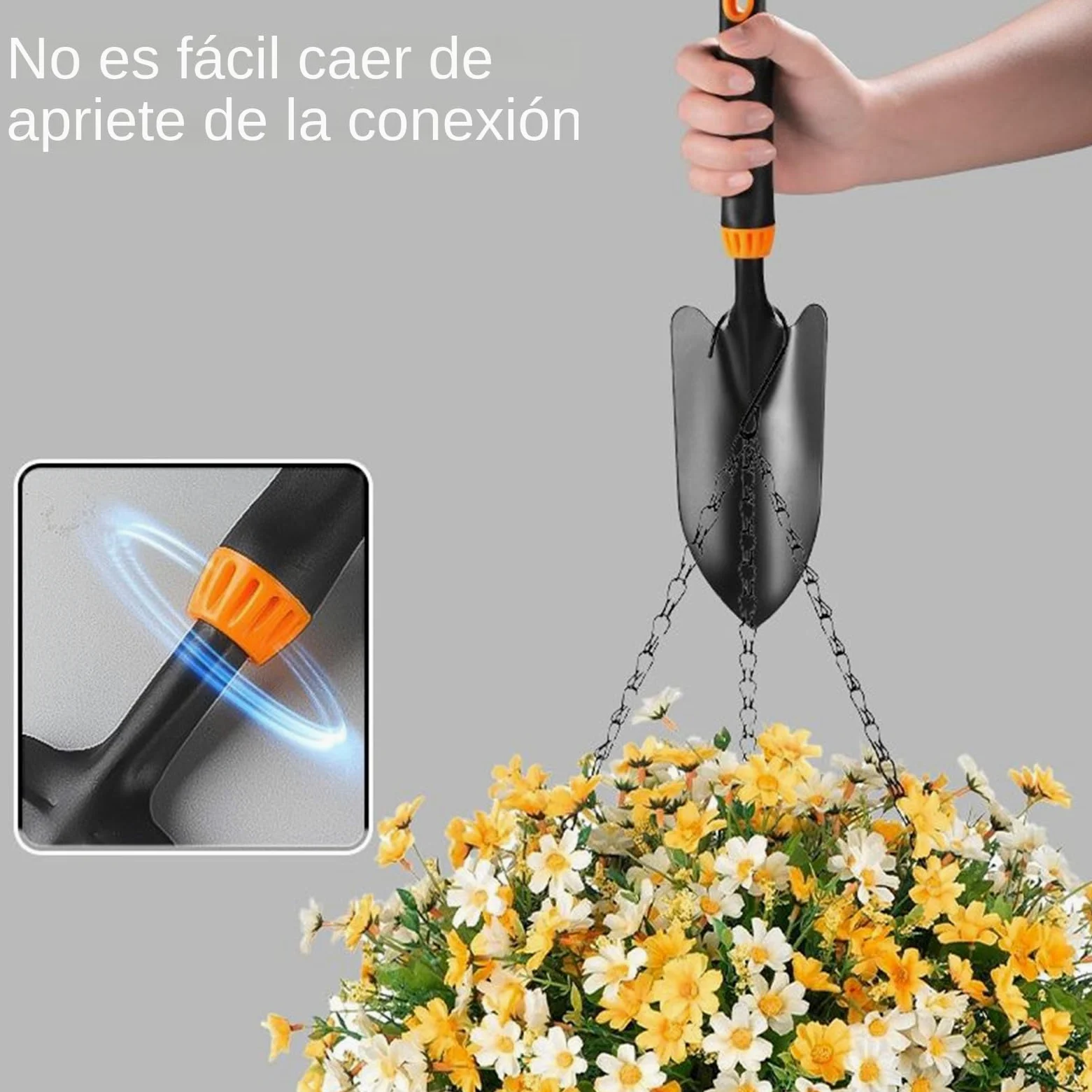 Pelle de Jardinage 5 Pièces Petites Pelles de Jardin | Set d'Outils avec Transplantoir pour Repiquage Culture Potager surélevé Jardin Extérieur Intérieur Pelouse Aménagement