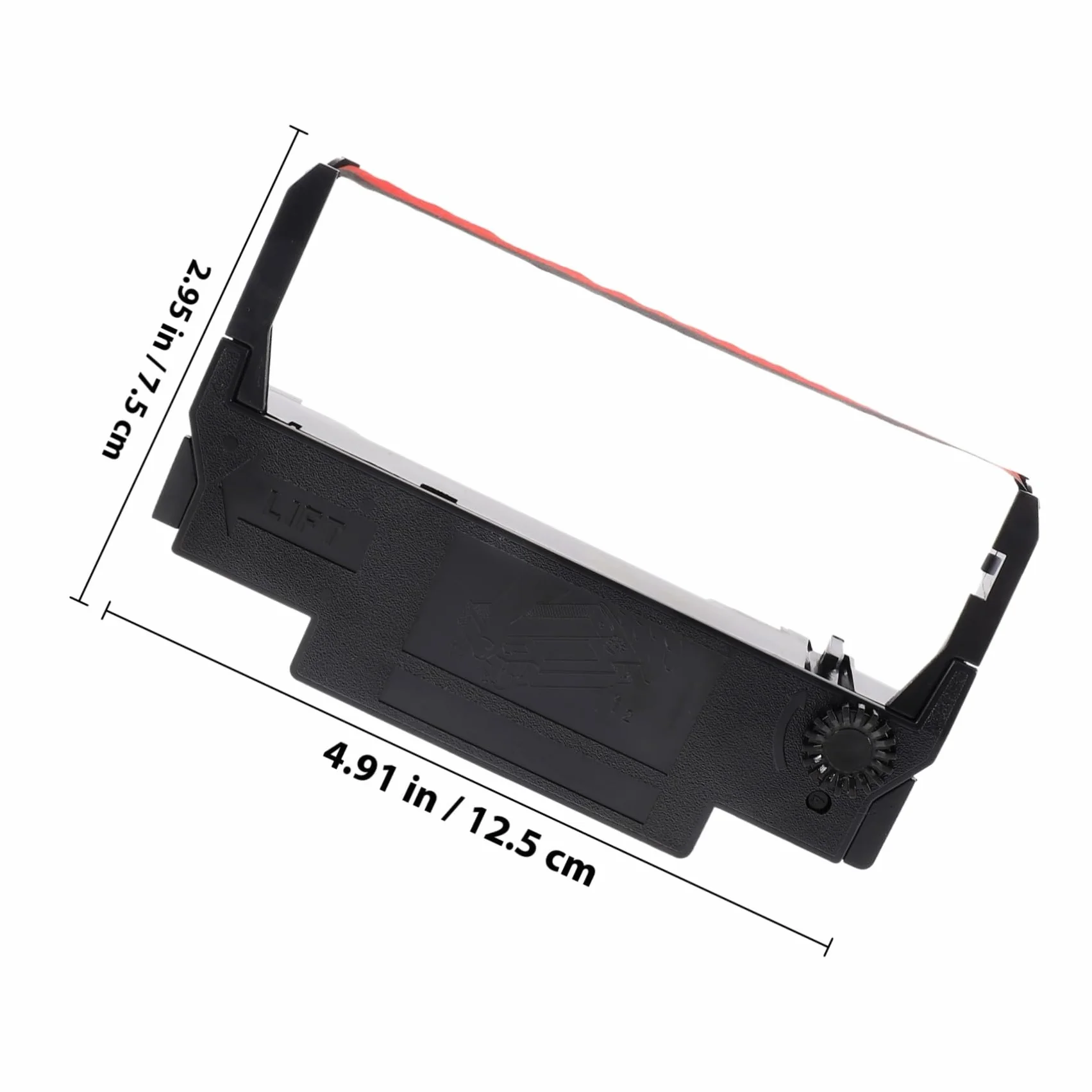 Sewroro Lot de 5 Boîtes à Ruban Erc30/38/34 Noir Rouge Compatible Porte-ruban Imprimante Matricielle Tm-u220 U230 M188b