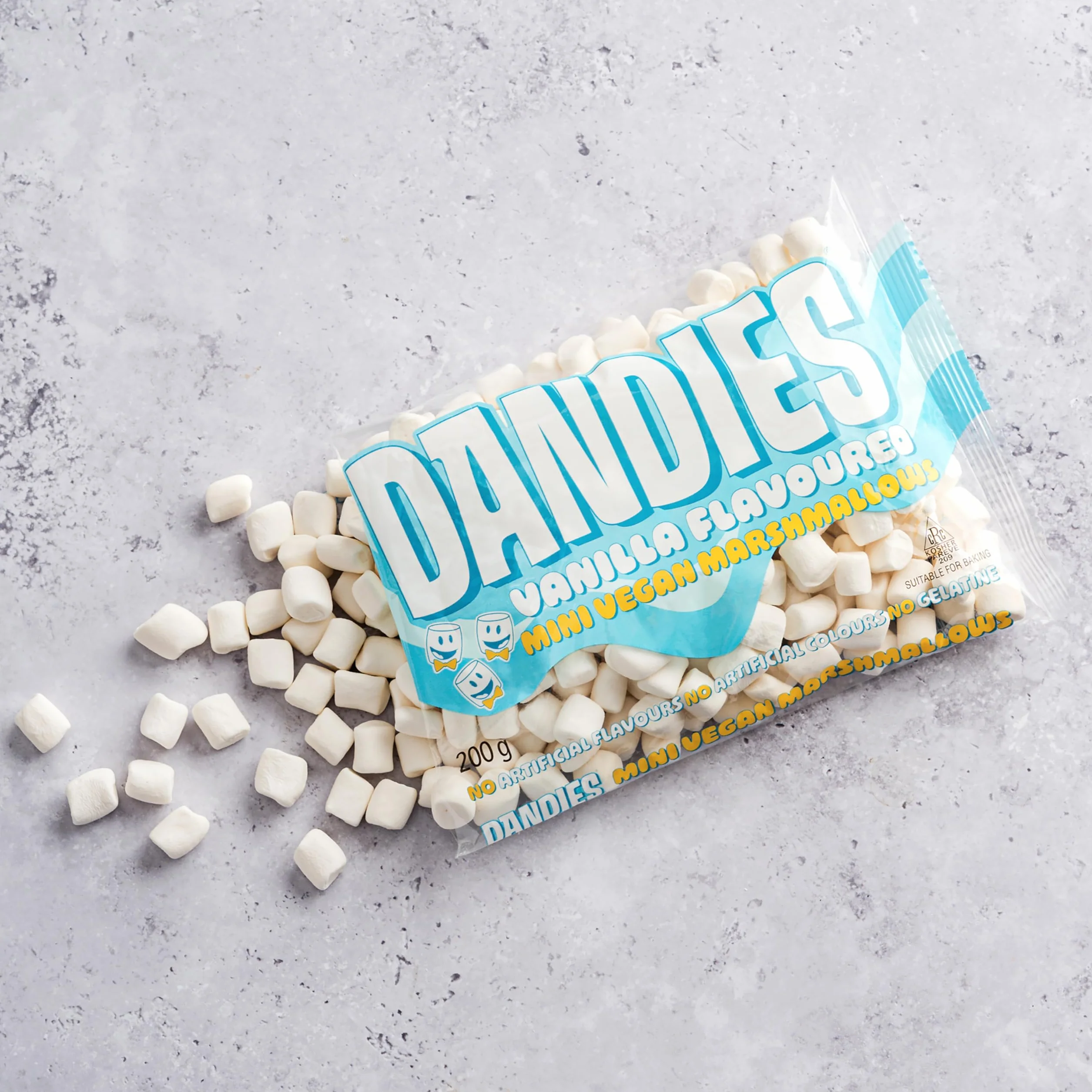 Dandies Mini guimauves à la vanille végétaliennes 200 g