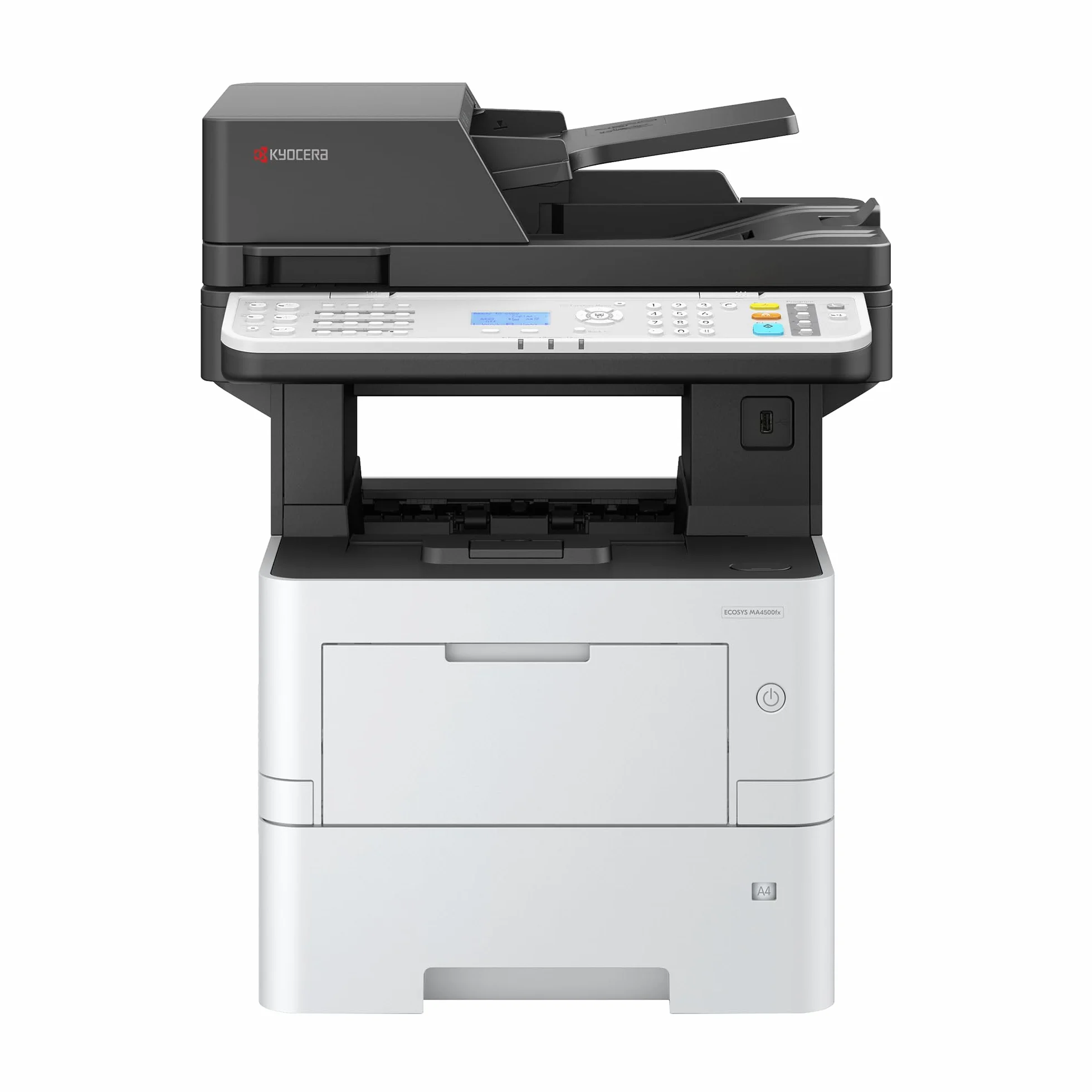 Kyocera Ecosys MA4500fx Imprimante Multifonction Noir et Blanc 45 ppm Scanner Photocopieur Télécopieur Gigabit LAN