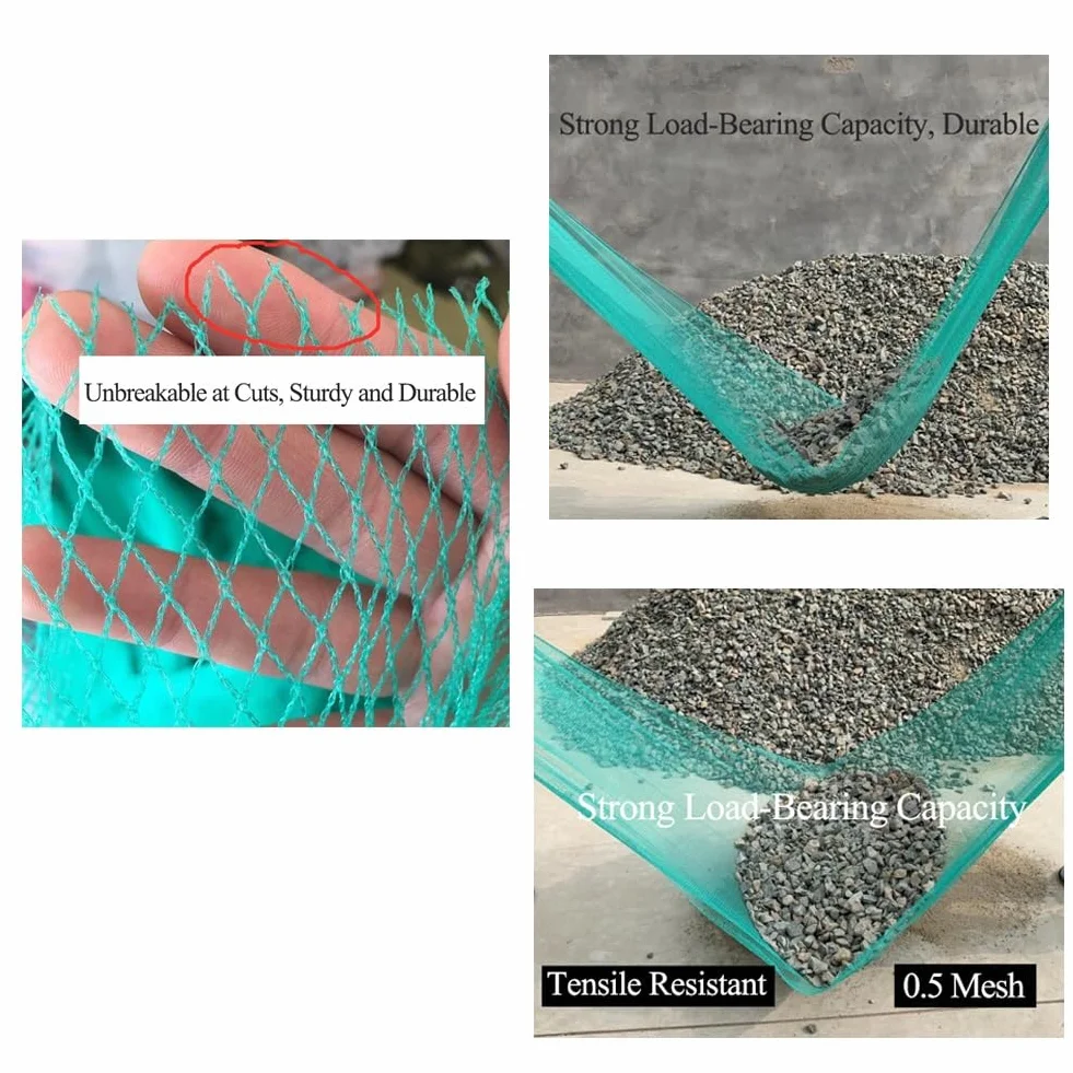 Filet Anti-grêle pour Jardin, Garden Hail Bird Netting Green Multiple Sizes | 14x50m