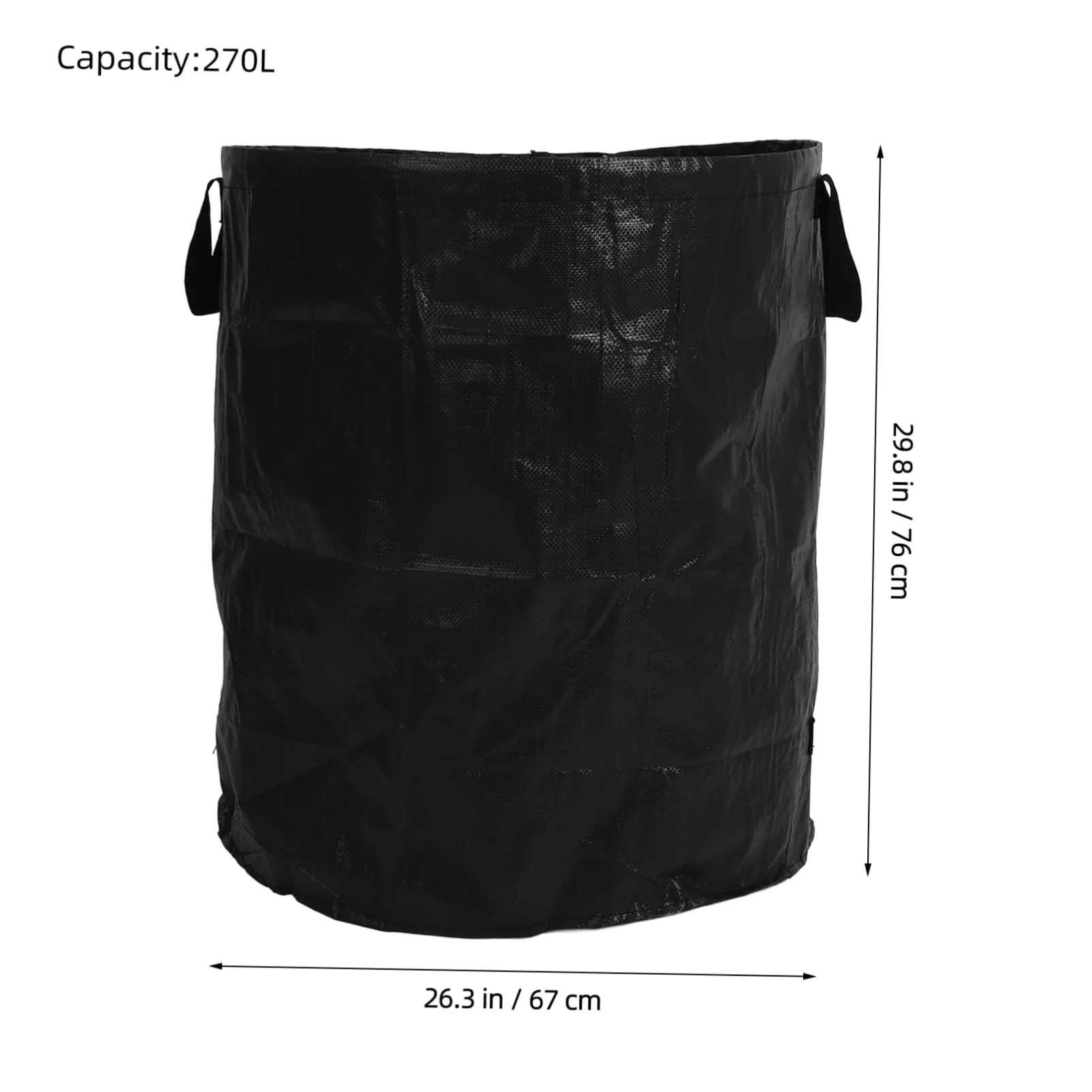 POPETPOP 2pièces Sacs Jardin Réutilisables Sacs à Déchets Verts Extra Larges De Ramassage Pour Gazon Poubelles De Jardin Pliables