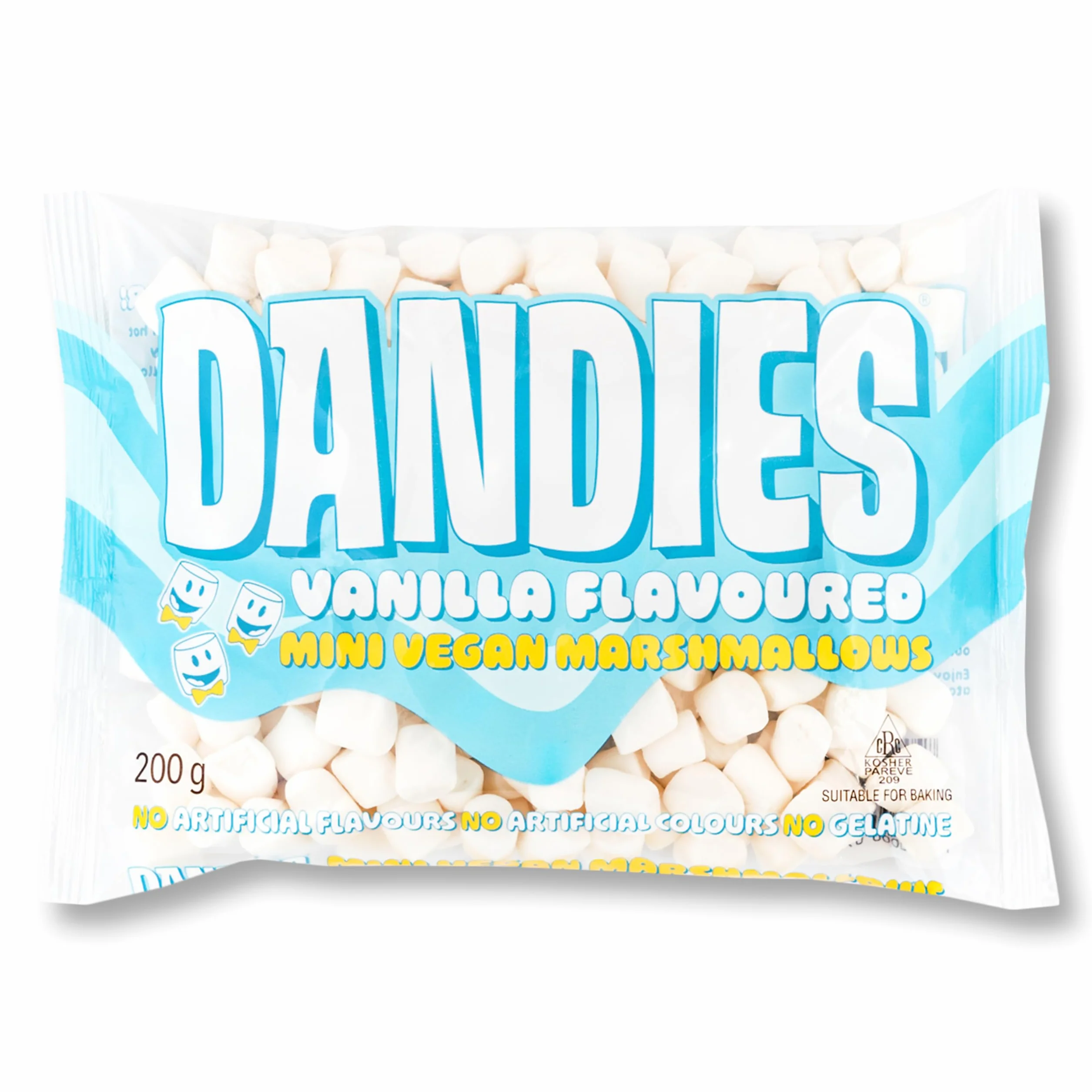 Dandies Mini guimauves à la vanille végétaliennes 200 g