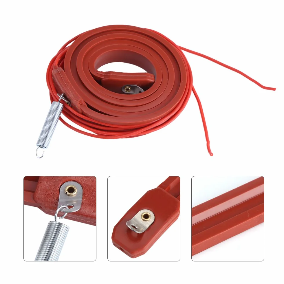 Bande Chauffante 75W 220V pour Serres, Tuyau Compresseur Vin Bière Brassage