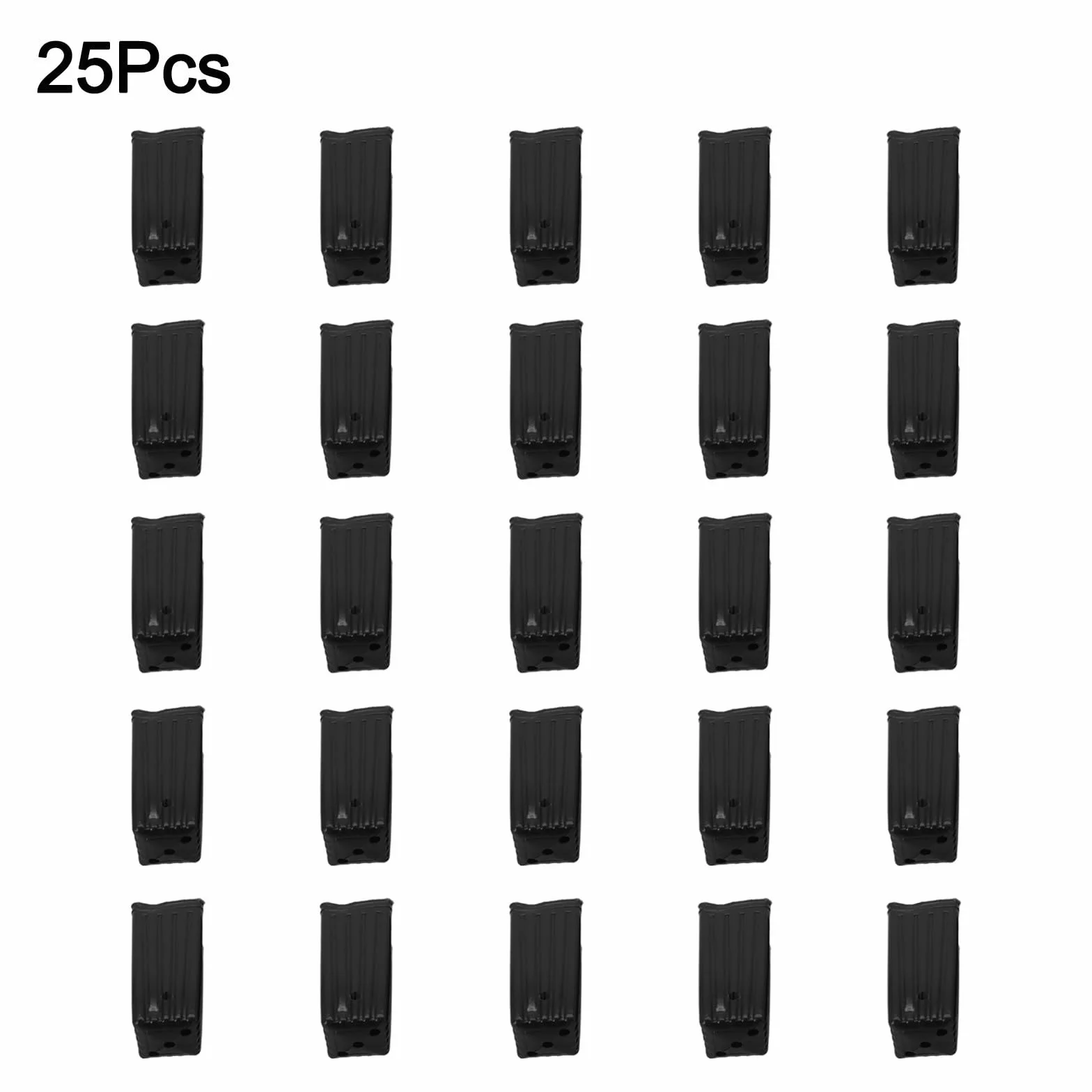 Pots de pépinière profonds en plastique 17,8 cm 20,3 cm Lot de 25 pour plantes