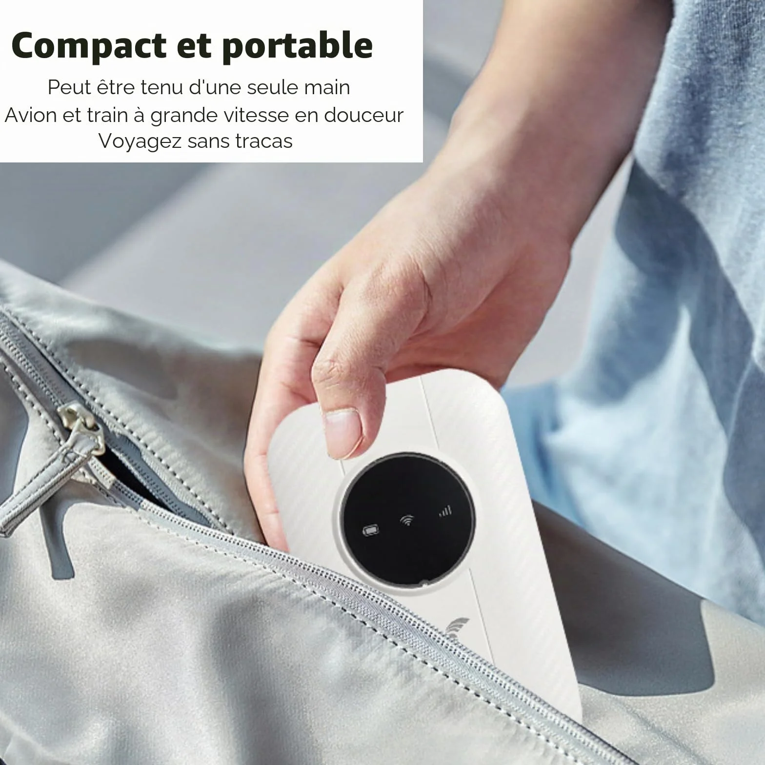 Routeur WiFi portable de voyage sans fil mobile haut débit point d'accès temporaire