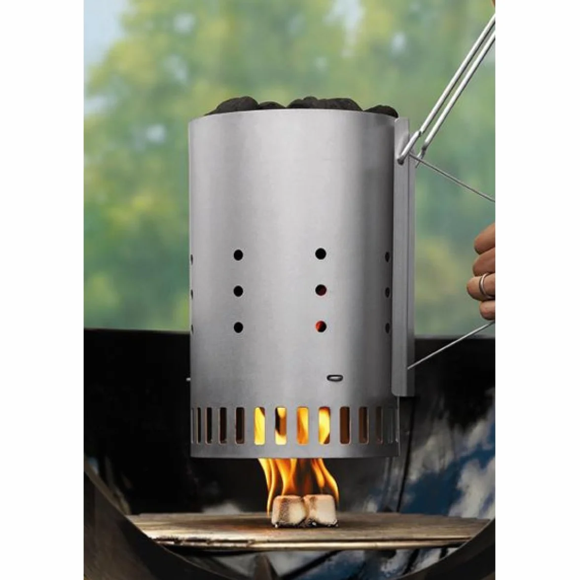 Weber Cubes Allume-feu naturels 48 pièces Accessoire Barbecue allumage Rapide du Charbon et des briquettes