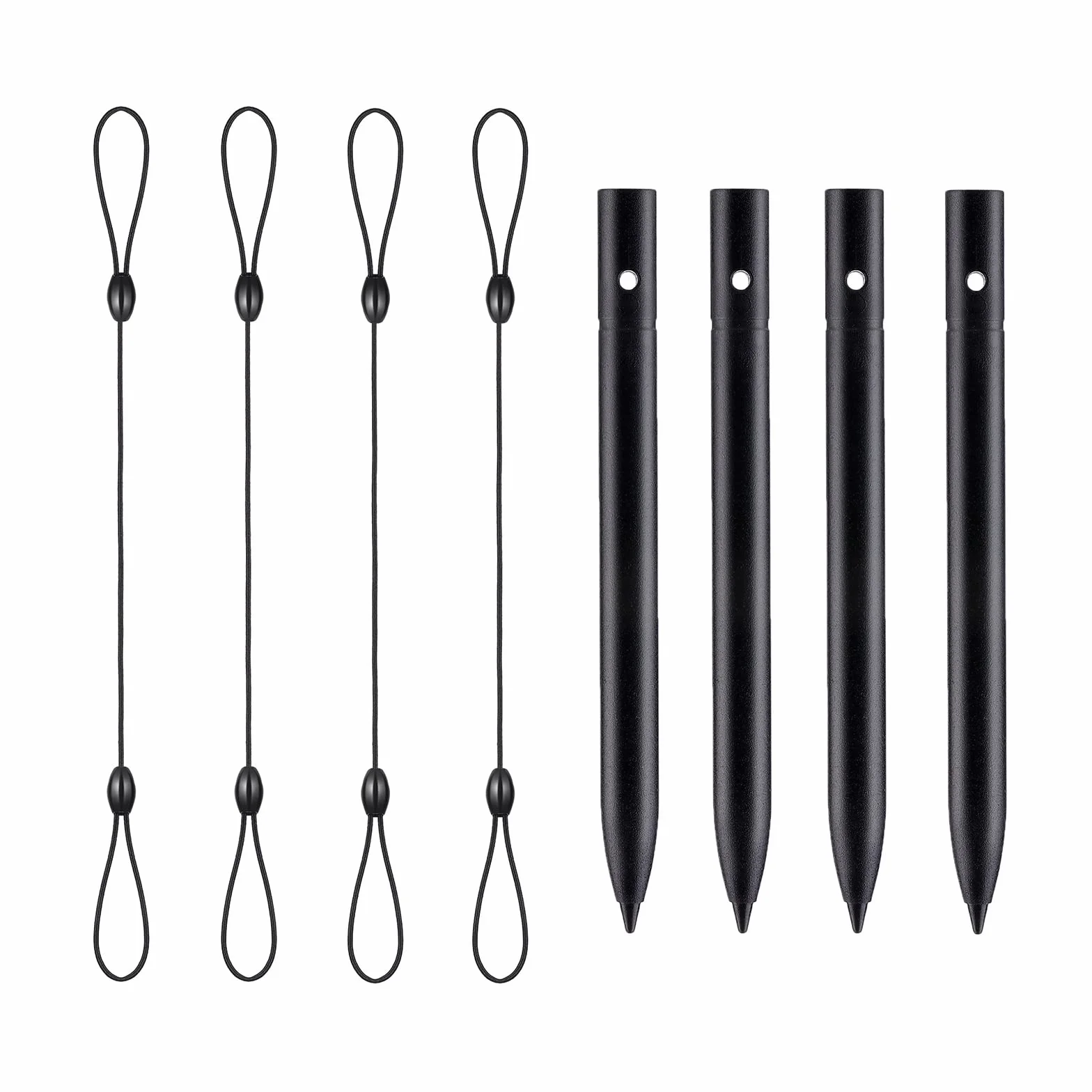 Lot de 4 stylets de rechange avec cordes de suspension pour planche à gribouiller enfants