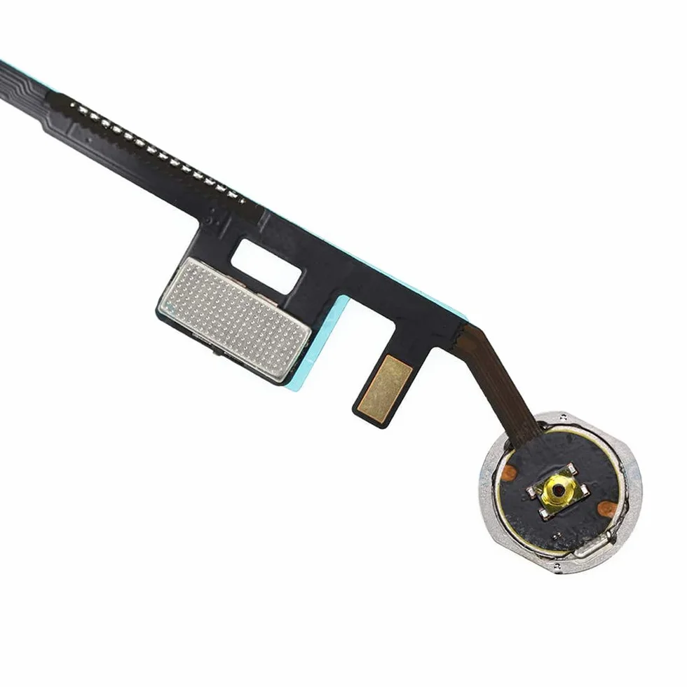MMOBIEL Bouton Home Compatible iPad 7 iPad 8 Remplacement Connecteur Nappe Flex Noir