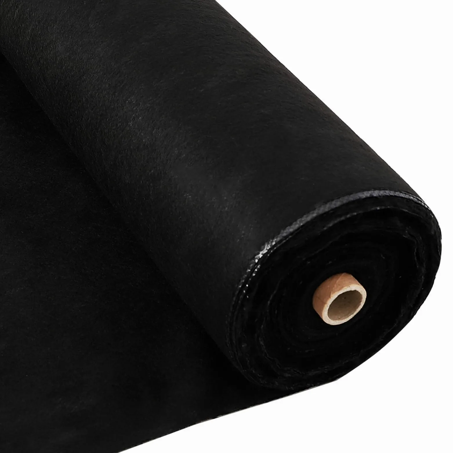 Garvee Toile Anti-Mauvaises Herbes en Feutre aiguilleté Efficace – Tissu géotextile pour contrôle des Mauvaises Herbes au Jardin – Perméable, Robuste, Facile à Poser – Taille 1,22m x 30,5m, 164,4g –
