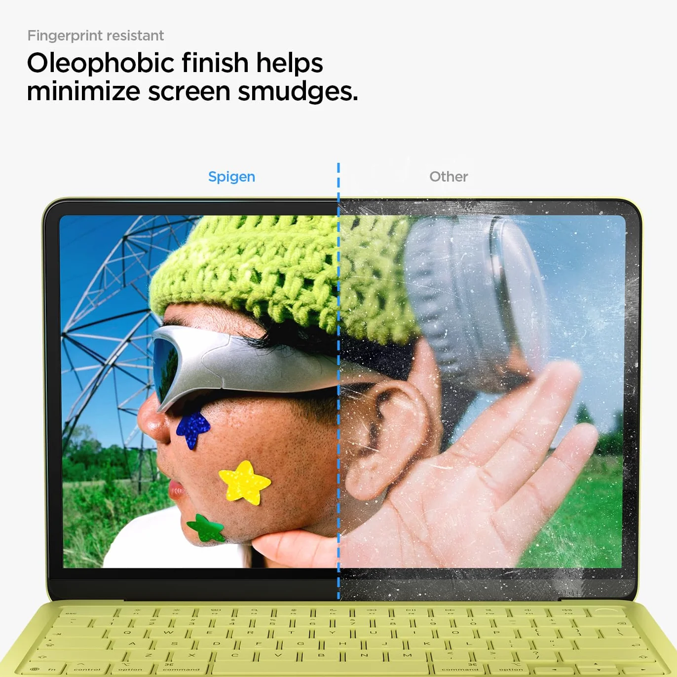 Spigen Glas.tR Slim Verre trempé pour MacBook Neo 13", Protection écran