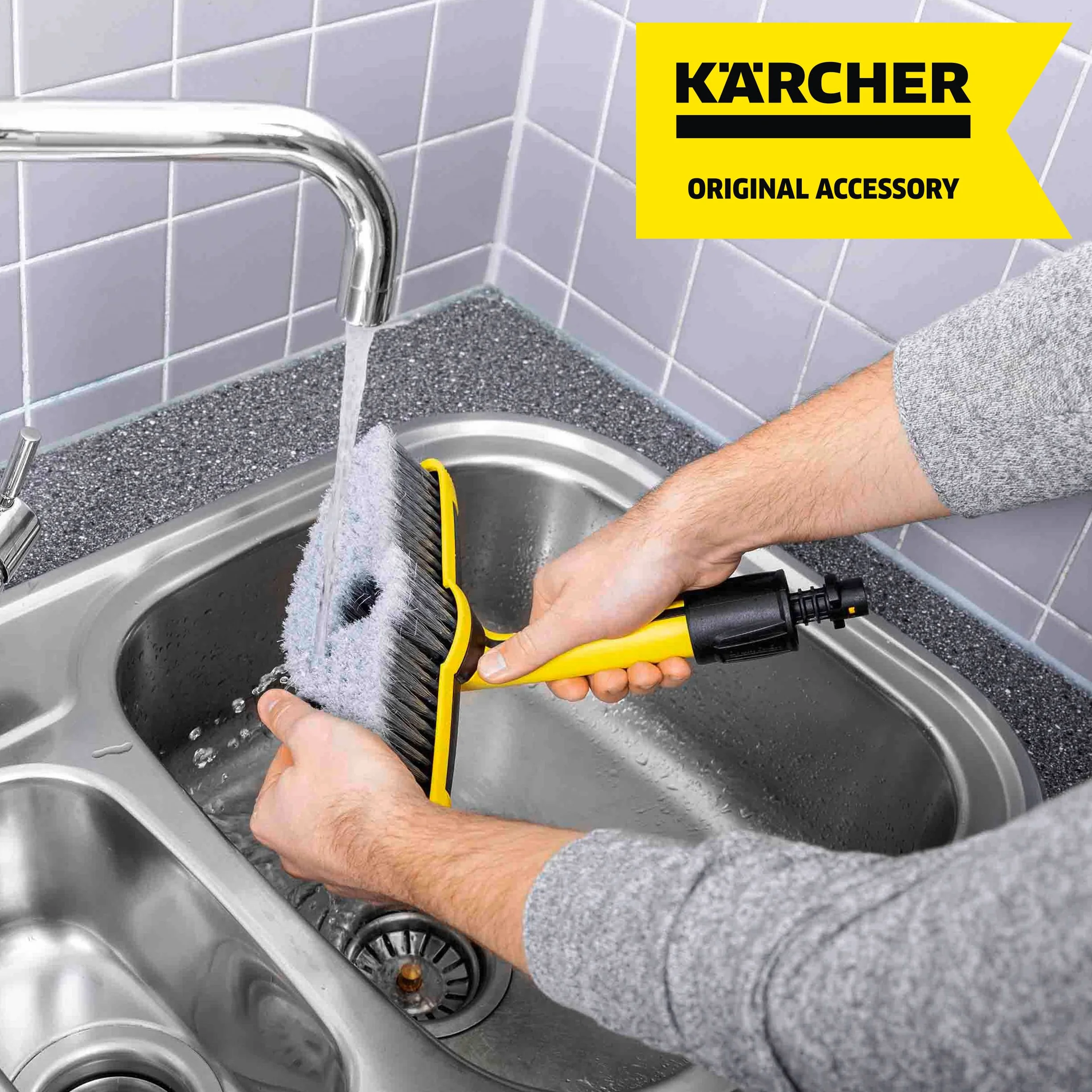 Kärcher 26432330 Brosse Triangulaire, Noir