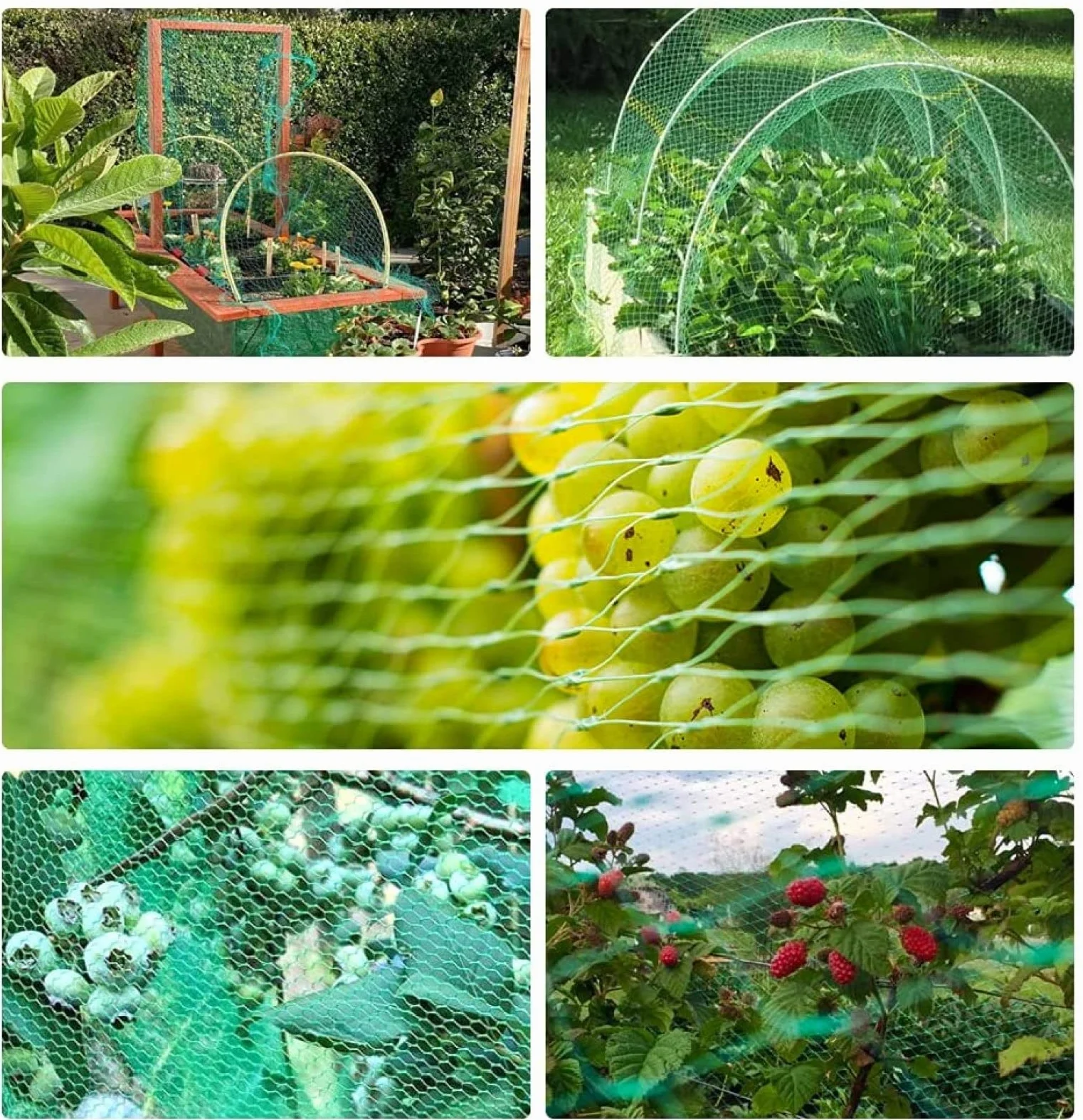 Filet Oiseaux Filet Anti Oiseaux Filet à Oiseaux Robuste Légumes Mesh Net pour Oiseaux Contrôle,3x10m