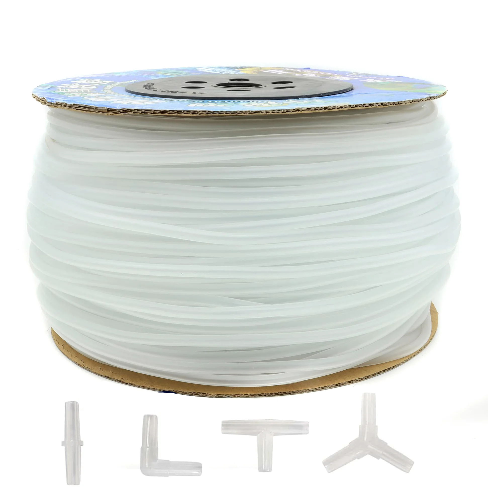 ALEGI Tuyau flexible standard de 1,9 m avec connecteurs pour aquariums, terrariums et hydroponie