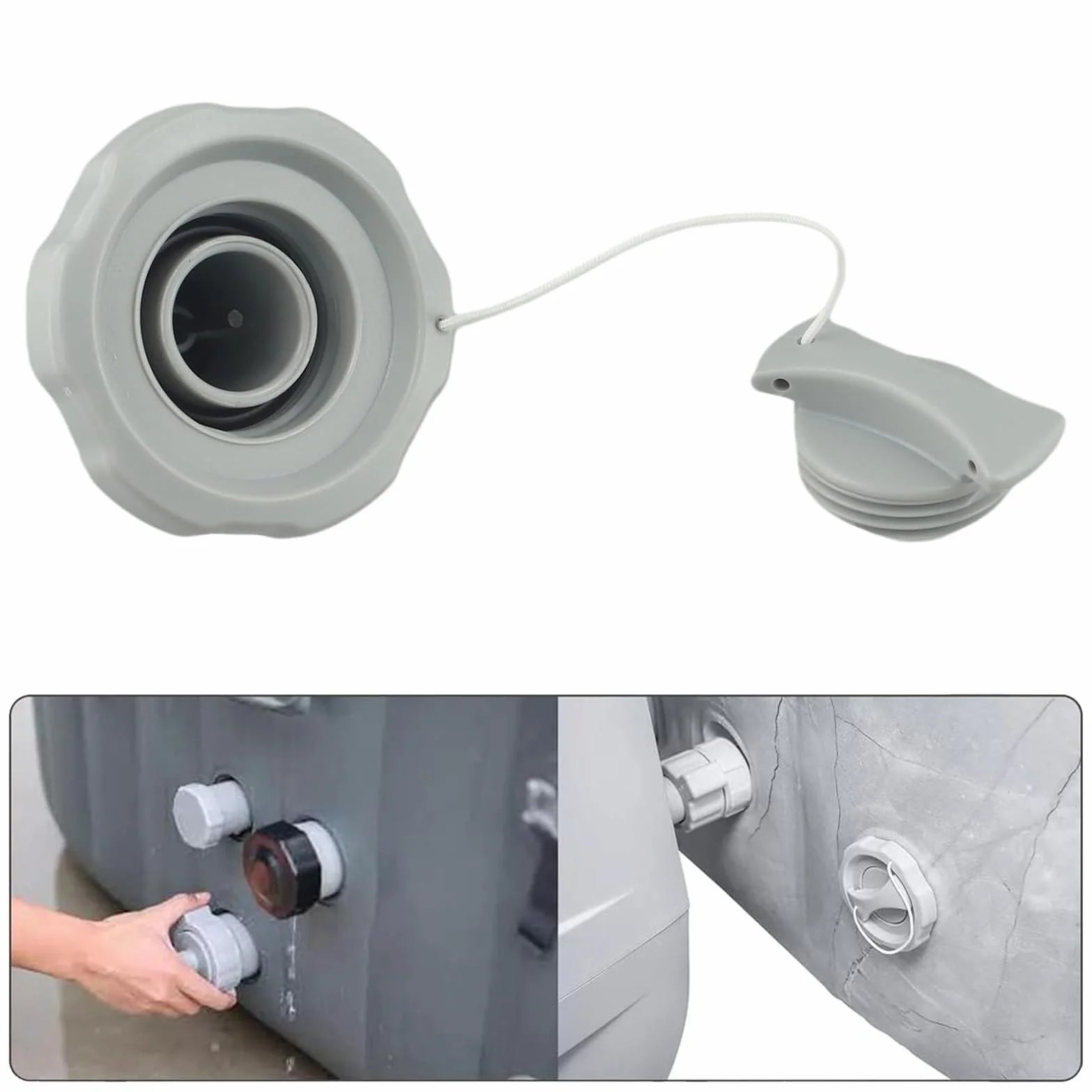 Bouchon de Valve d'air pour Jacuzzi Gonflable Bestway Airjet Saluspa Lay Z, Remplacement P05767