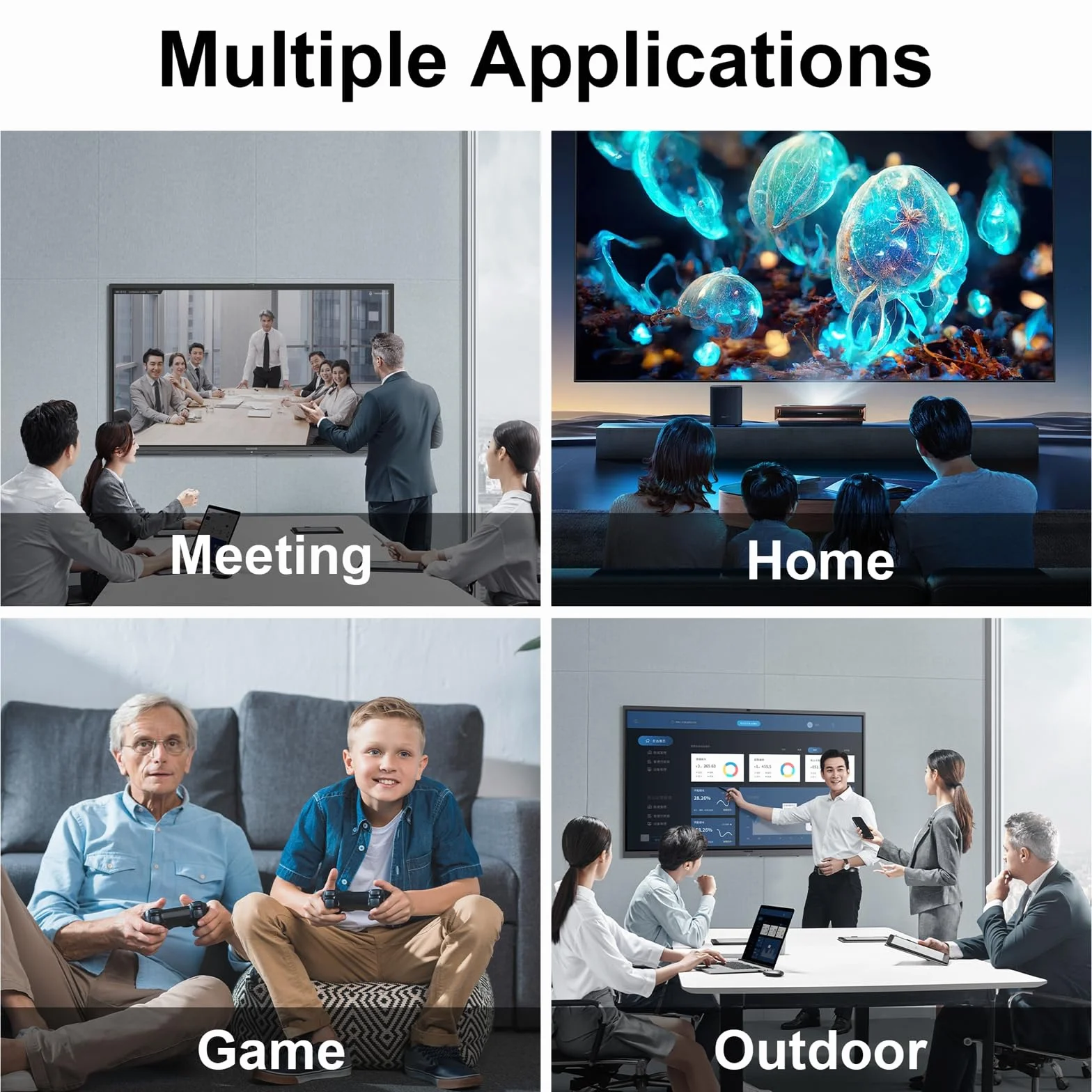 Adaptateur HDMI vers VGA Femelle à Mâle 1080P 15cm