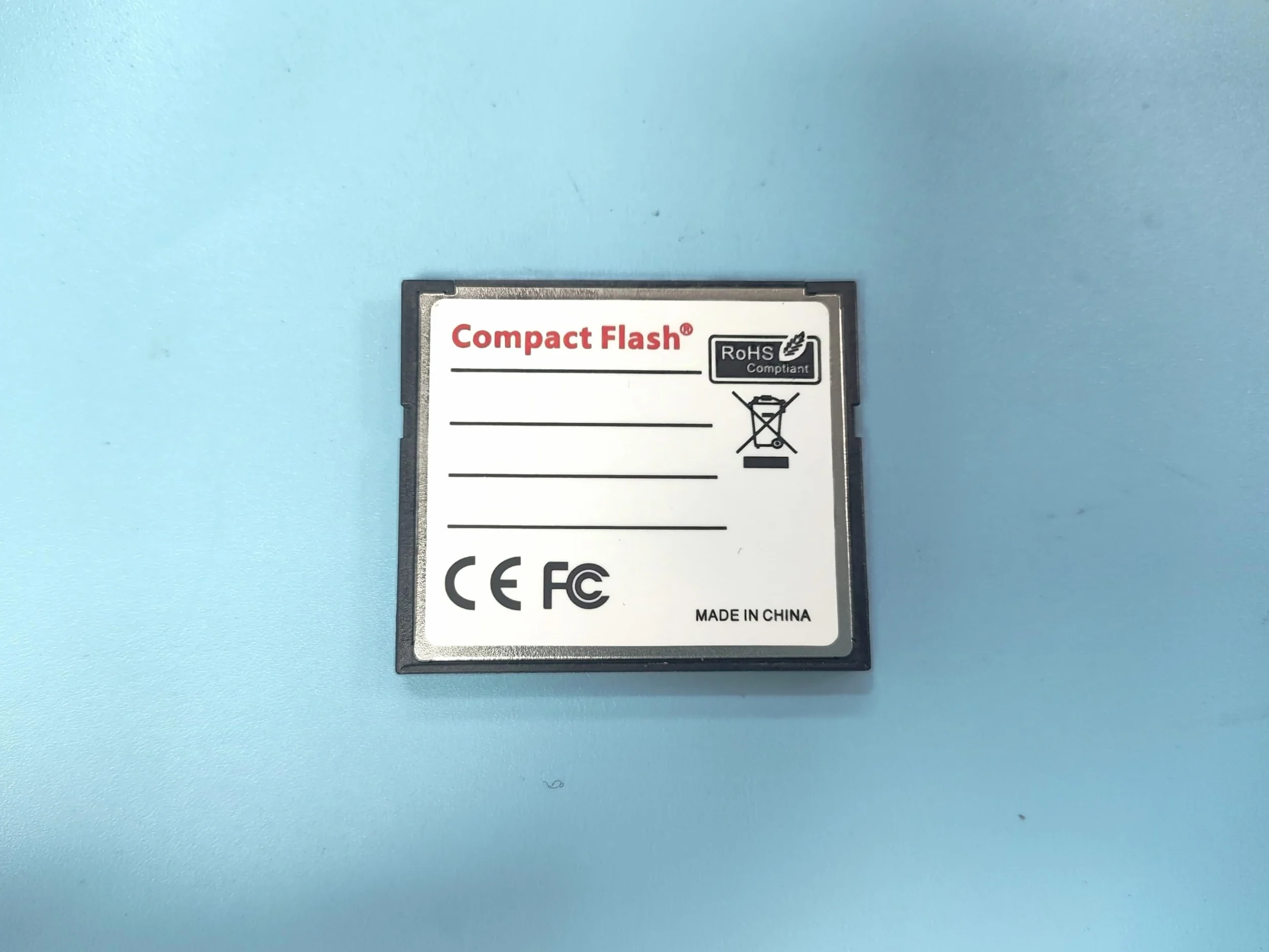 Carte mémoire flash compacte CF 64MB