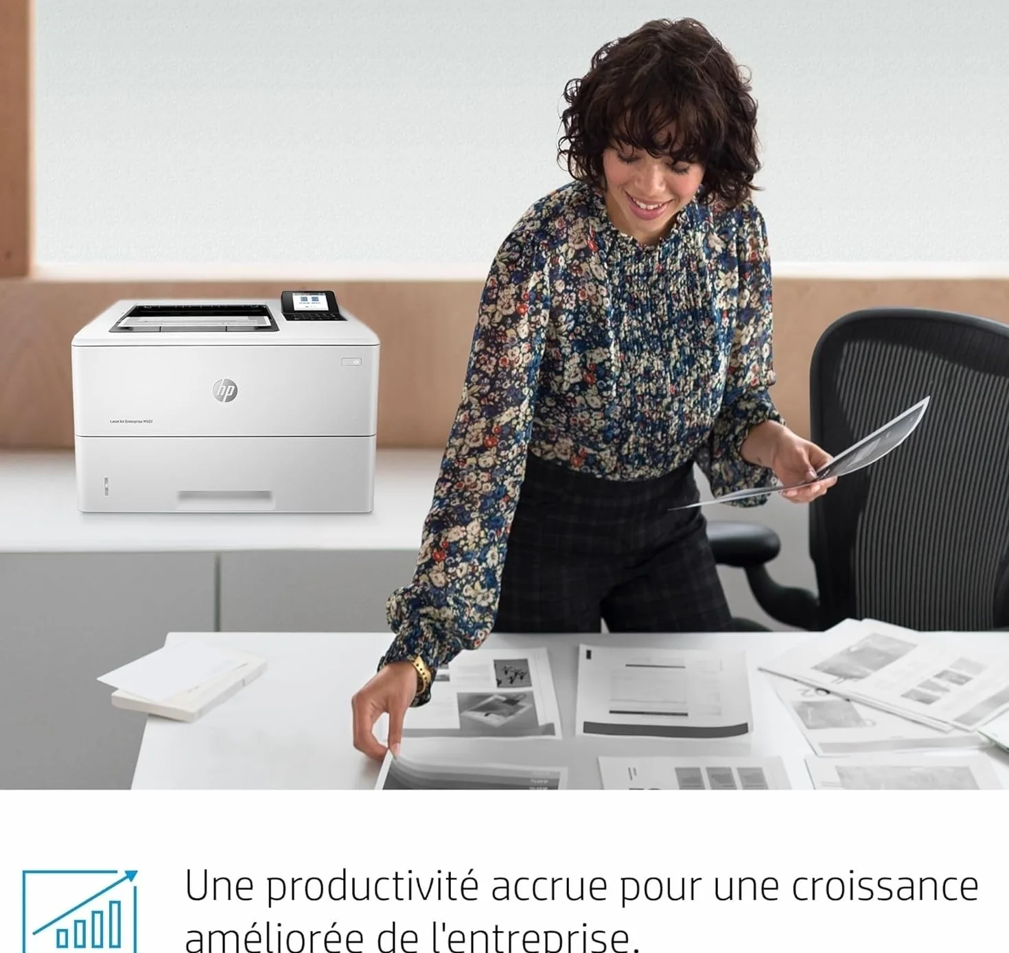 HP LaserJet Enterprise M507dn Imprimante Monofonction A4 Noir et Blanc Recto Verso Automatique 50 ppm USB Gigabit Ethernet