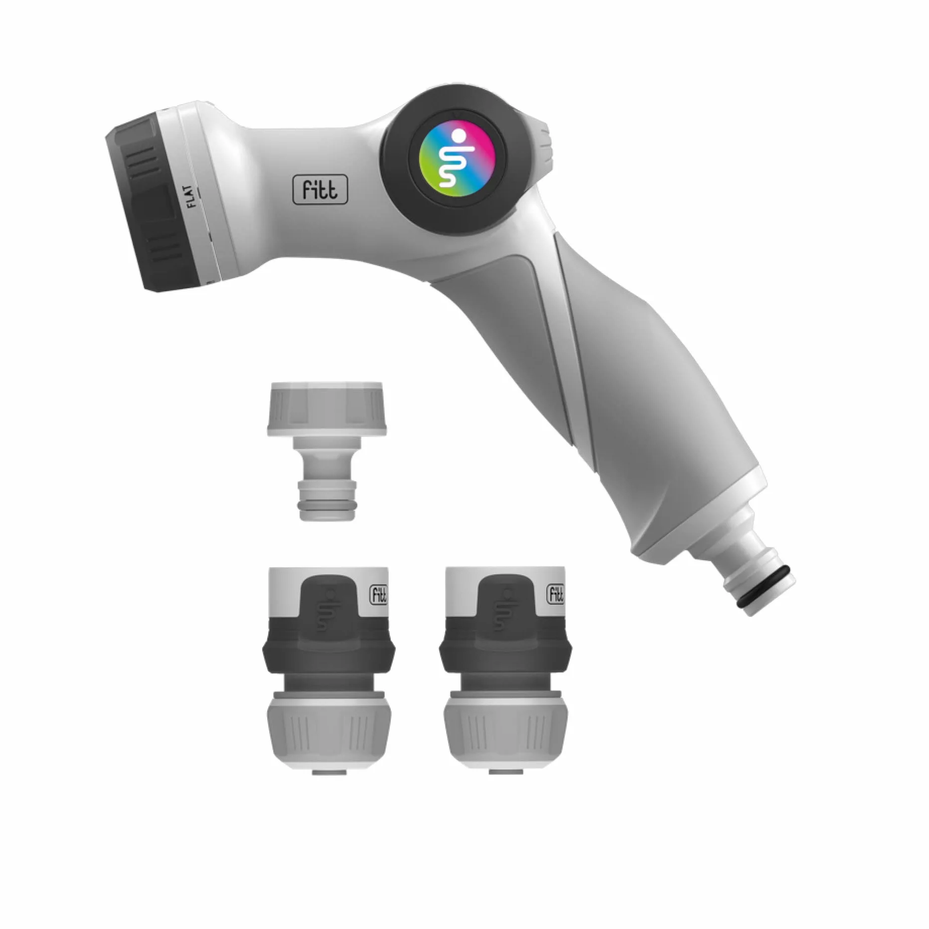 FITT NTS MASTERPLUS 5/8" (15 mm) 20 m Kit - Tuyau d'arrosage équipé pour Les Jardins, Robuste et malléable, pour Usage intensif et Professionnel