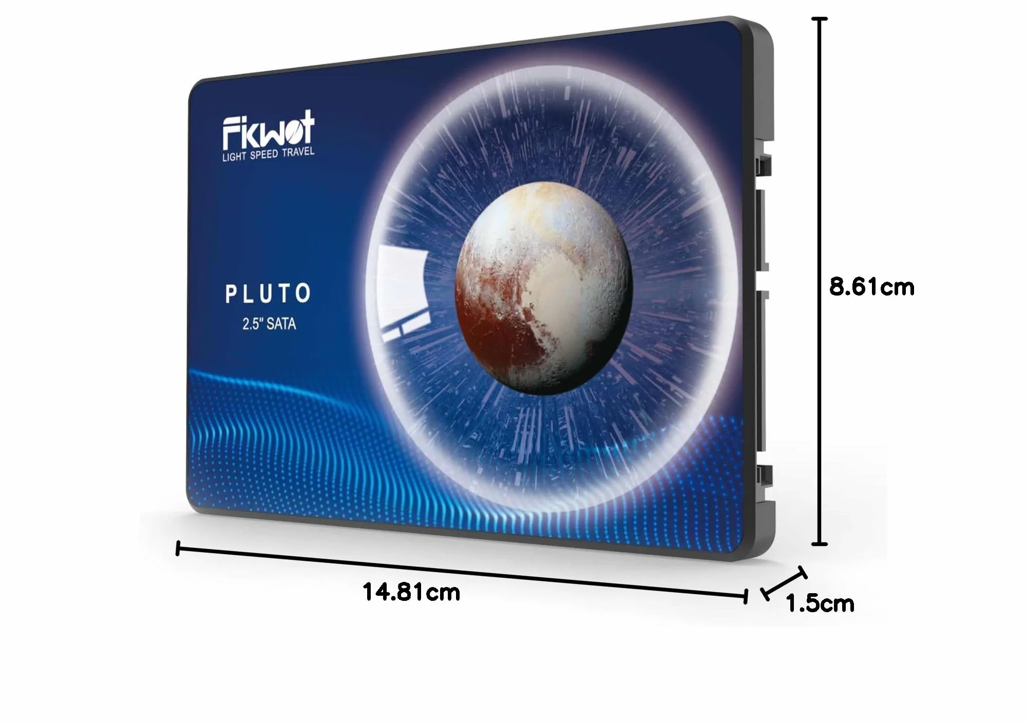 Fikwot FX815 256Go SATA SSD 2,5" SATA III 3D NAND Flash Jusqu'à 550MB/s