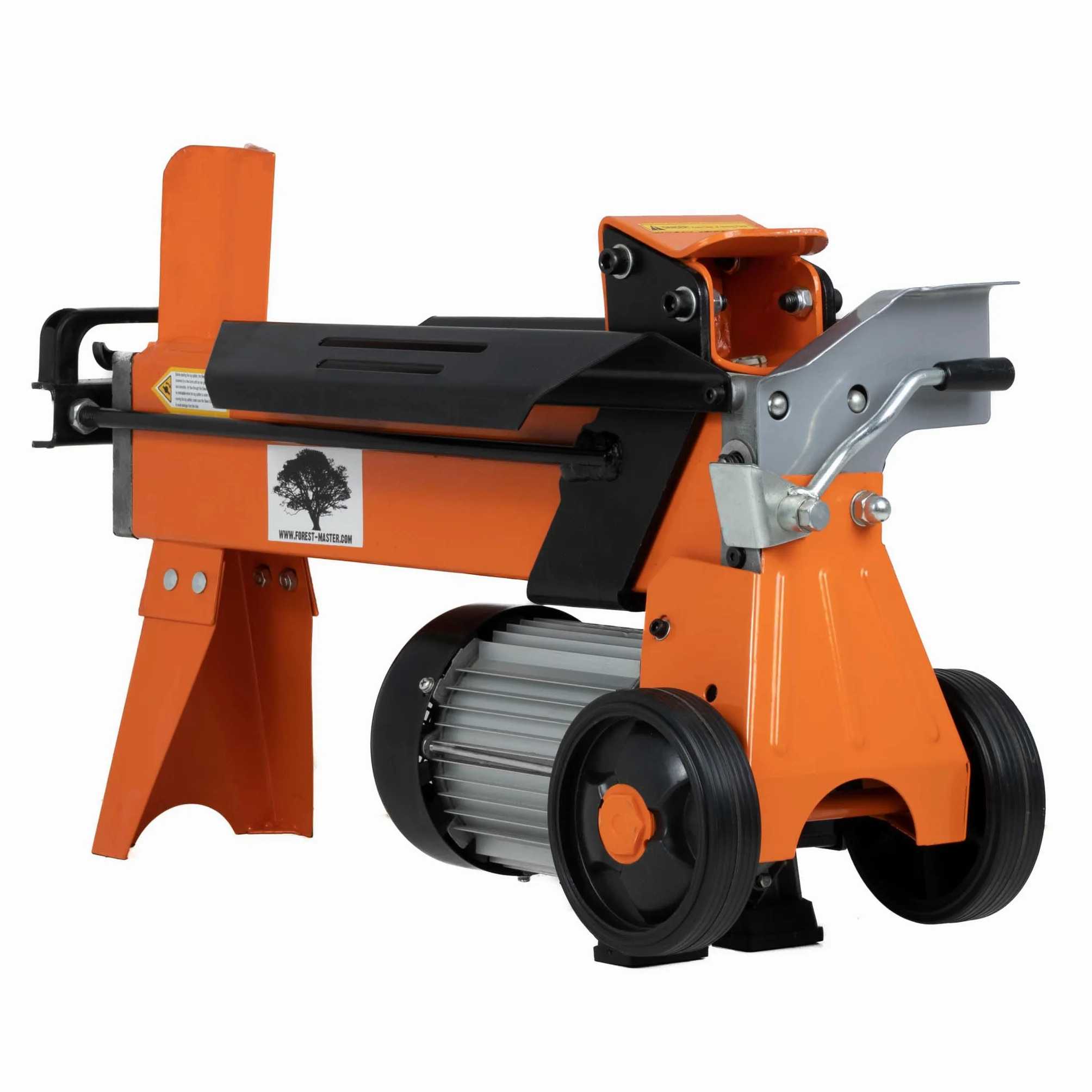 Forest Master fendeur de bûches électrique-hydraulique 5 tonnes en continu jusqu'à 30 cm de longueur. Certifié CE