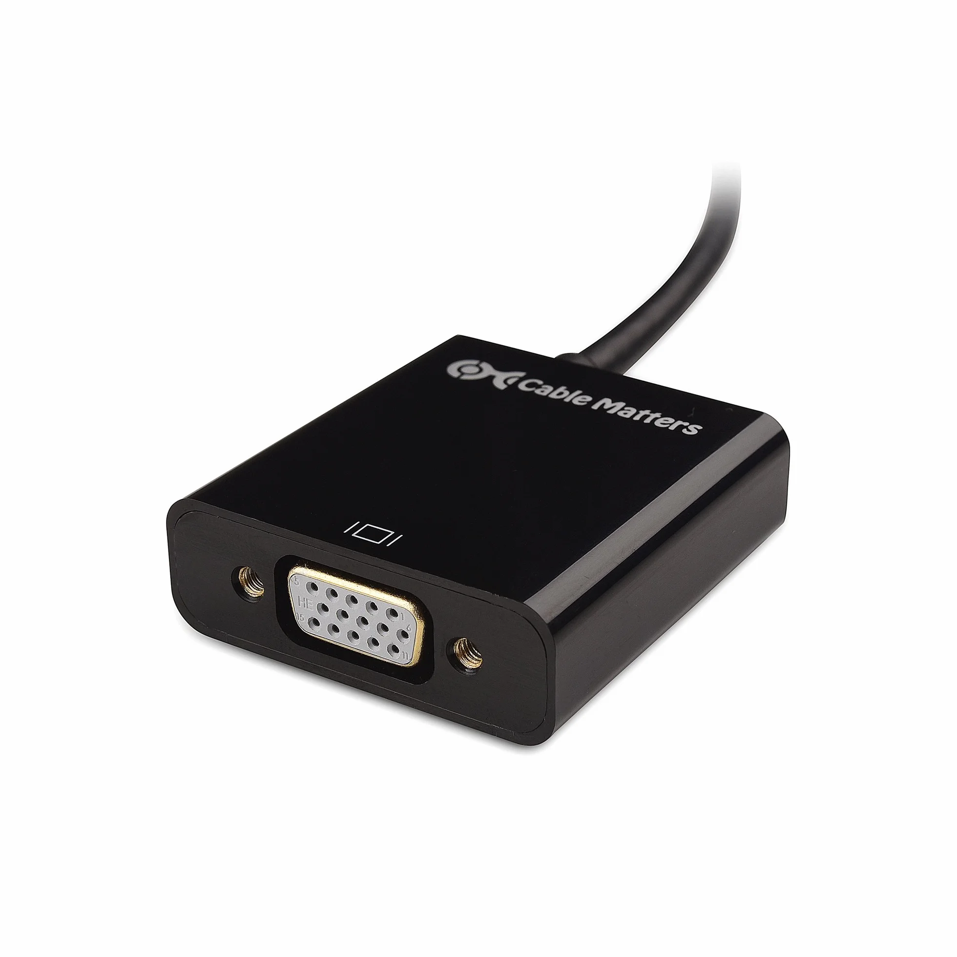 Cable Matters Adaptateur Micro HDMI vers VGA Noir